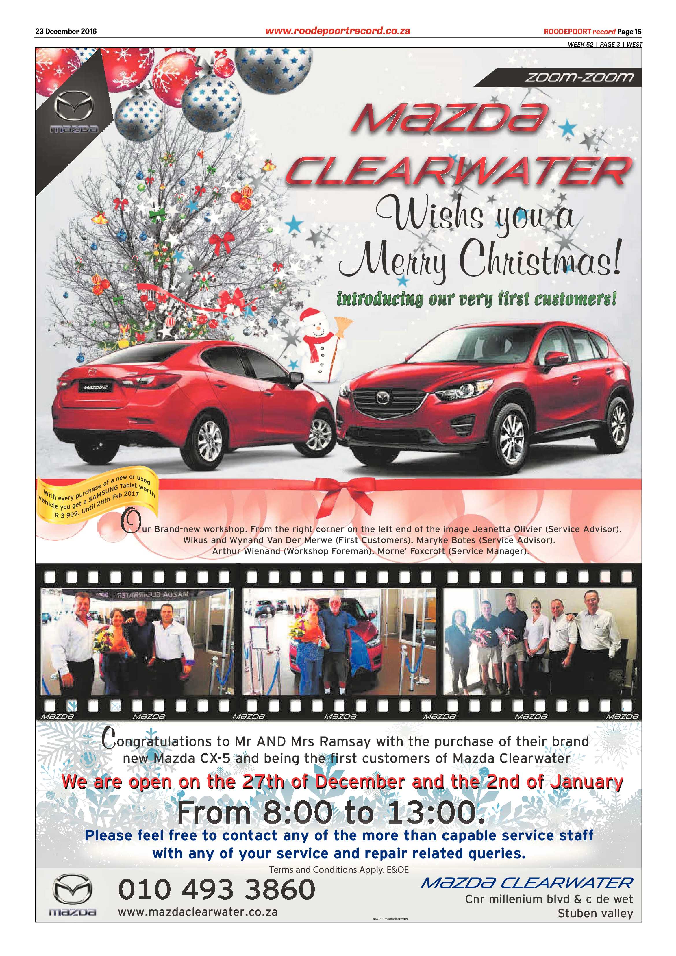 Roodepoort Record 23 December 2016 page 15