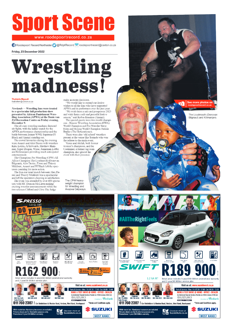 Roodepoort Record 23 December 2022 page 8
