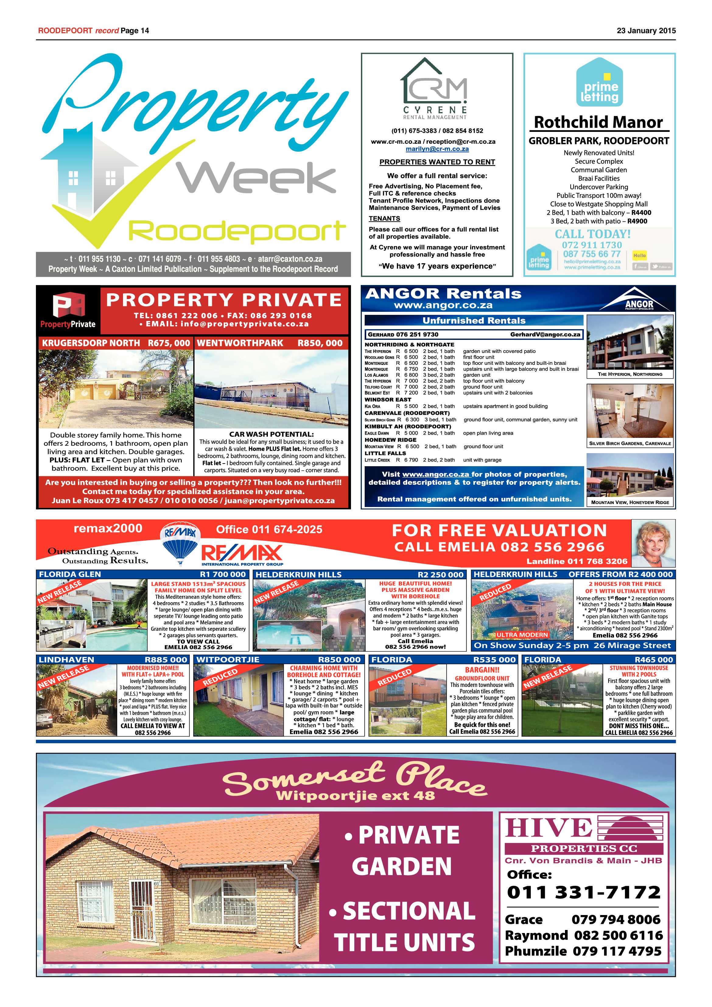 Roodepoort Record 23 January 2015 page 14