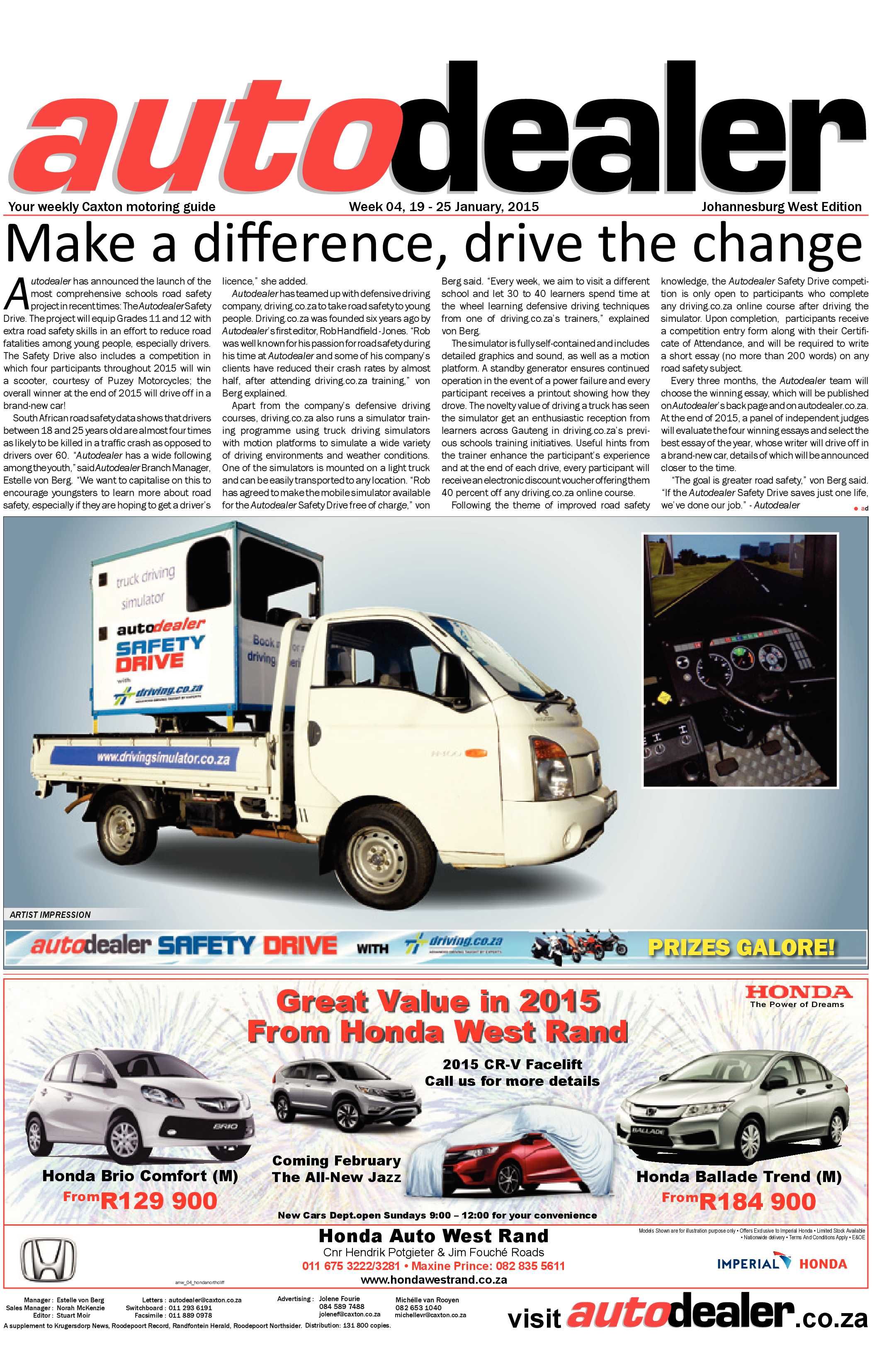 Roodepoort Record 23 January 2015 page 25
