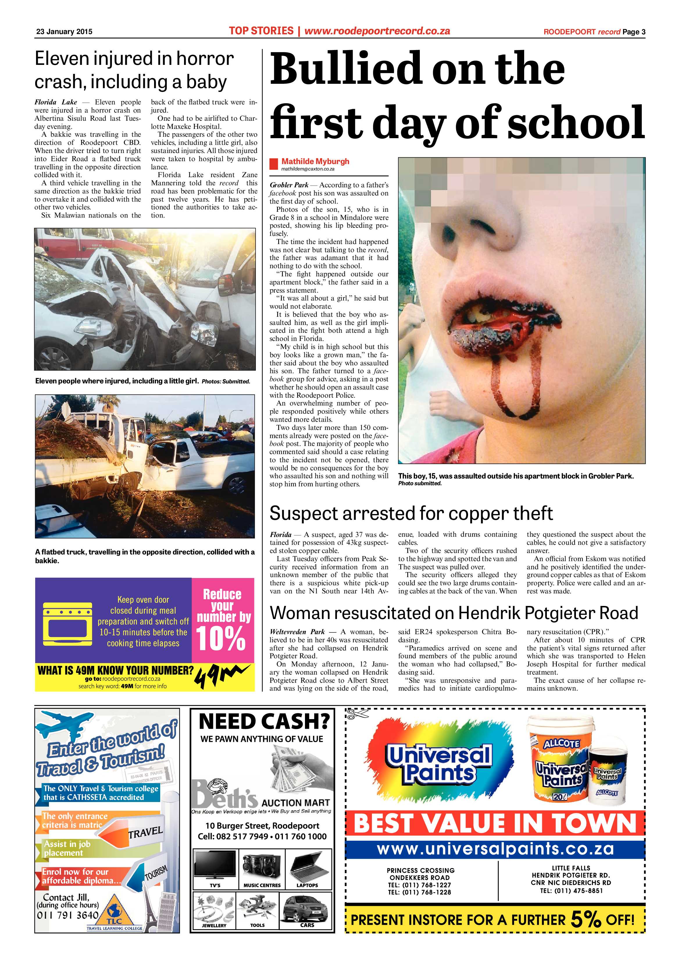 Roodepoort Record 23 January 2015 page 3