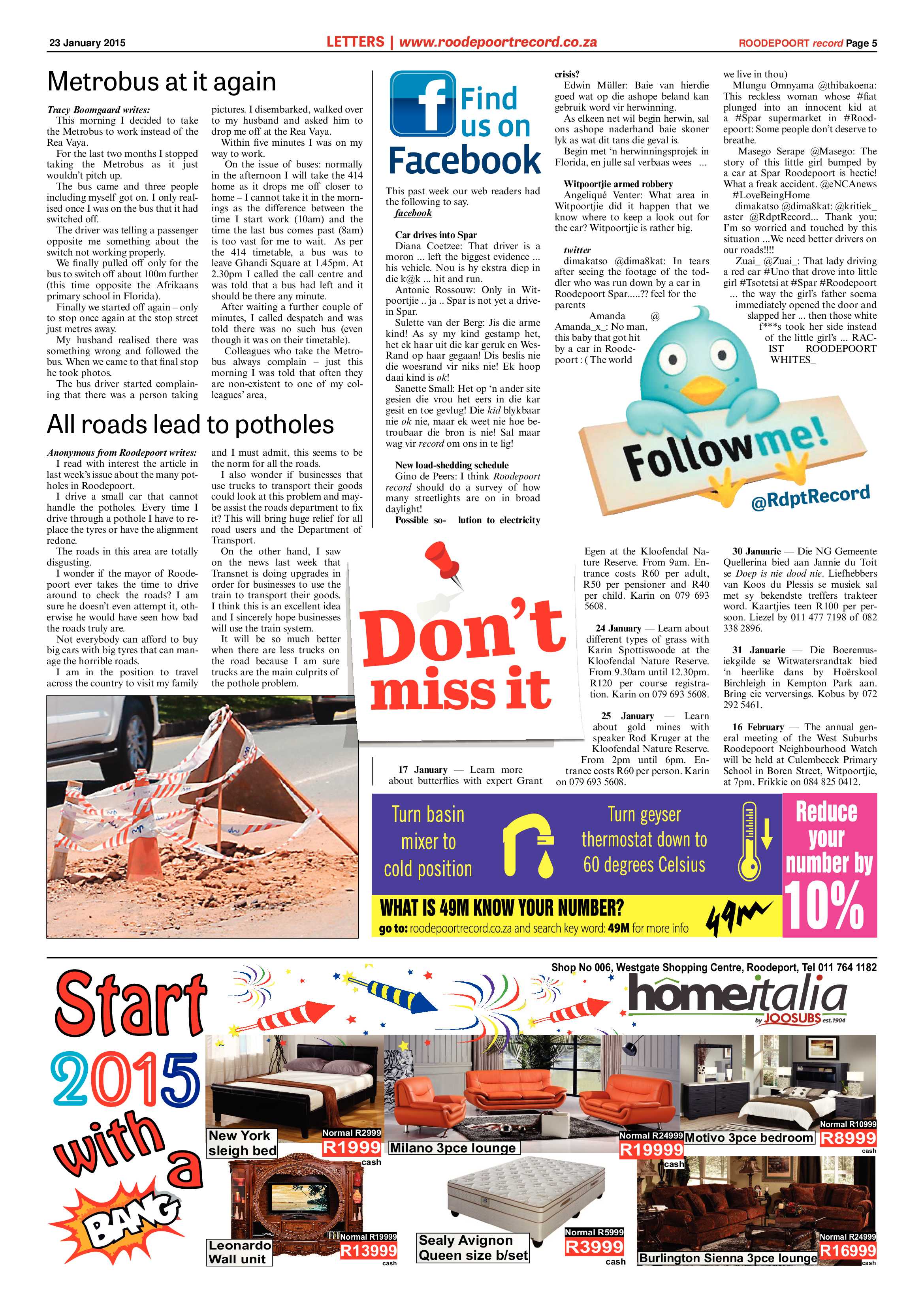 Roodepoort Record 23 January 2015 page 5