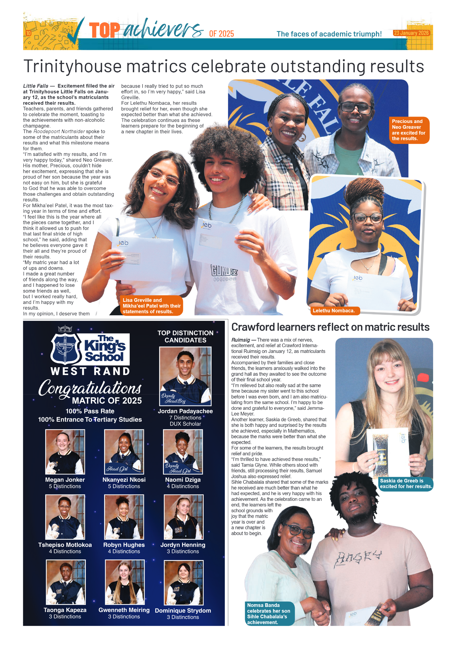 Roodepoort Record 23 January 2026 page 10