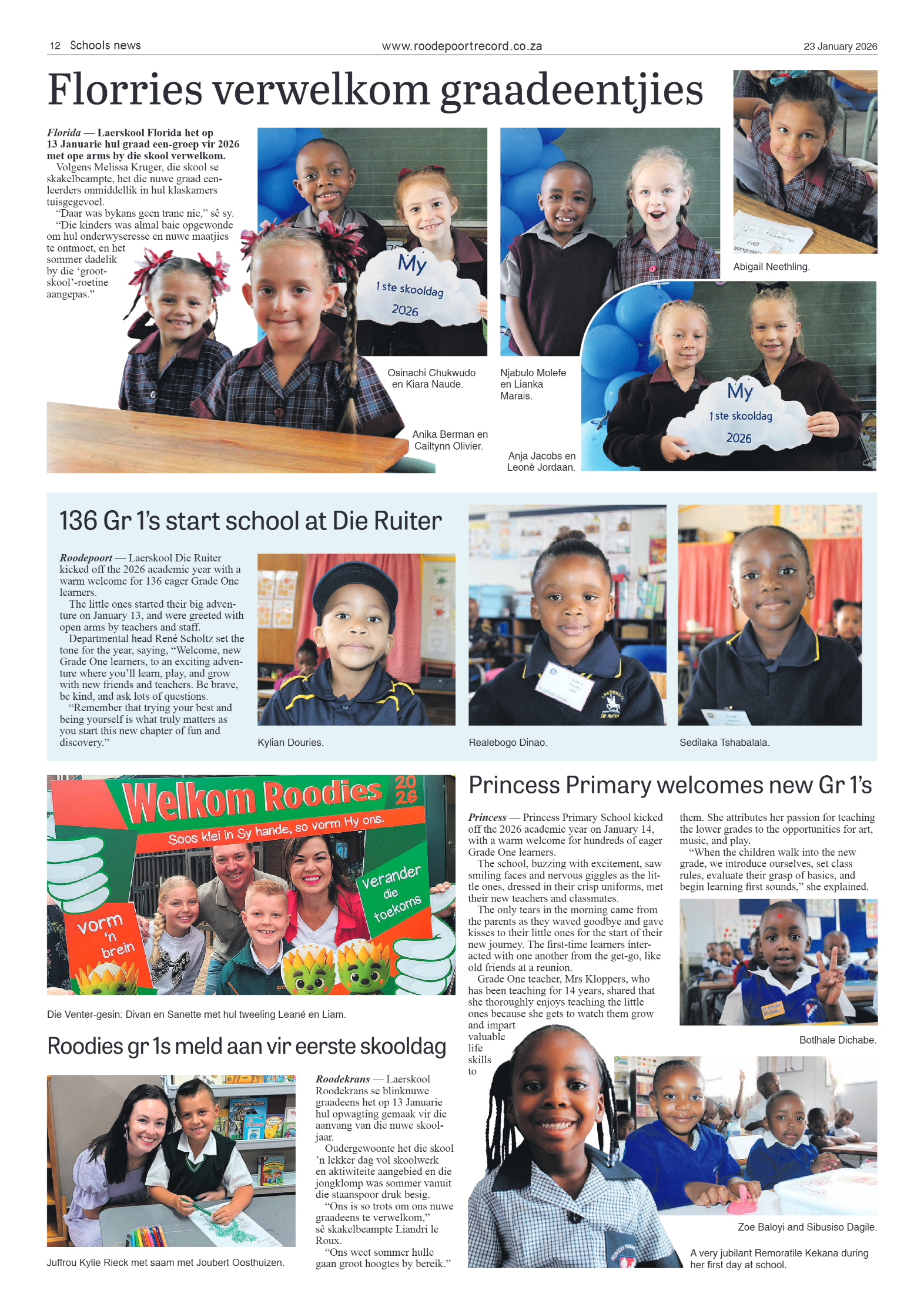 Roodepoort Record 23 January 2026 page 12