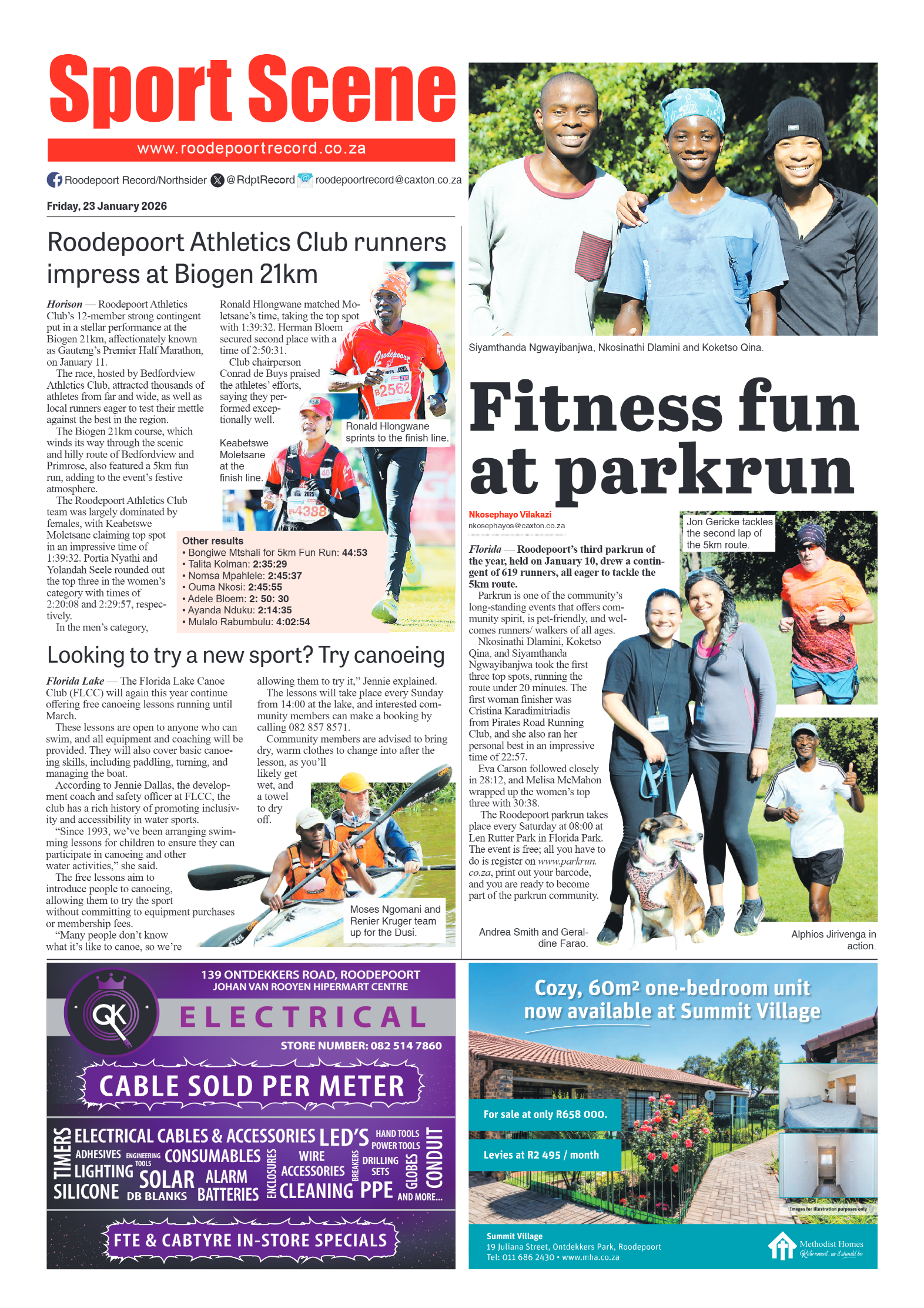 Roodepoort Record 23 January 2026 page 16
