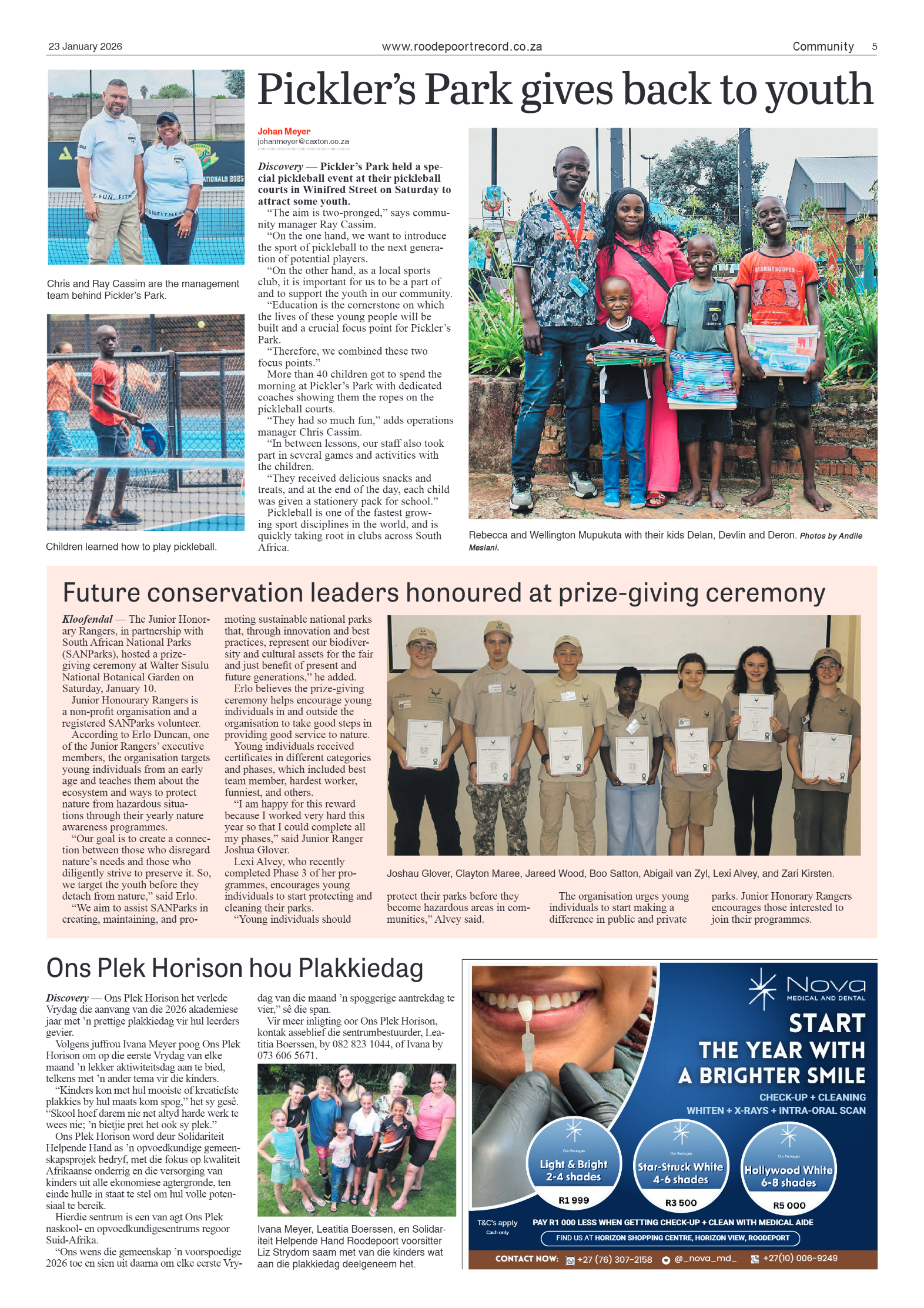 Roodepoort Record 23 January 2026 page 5