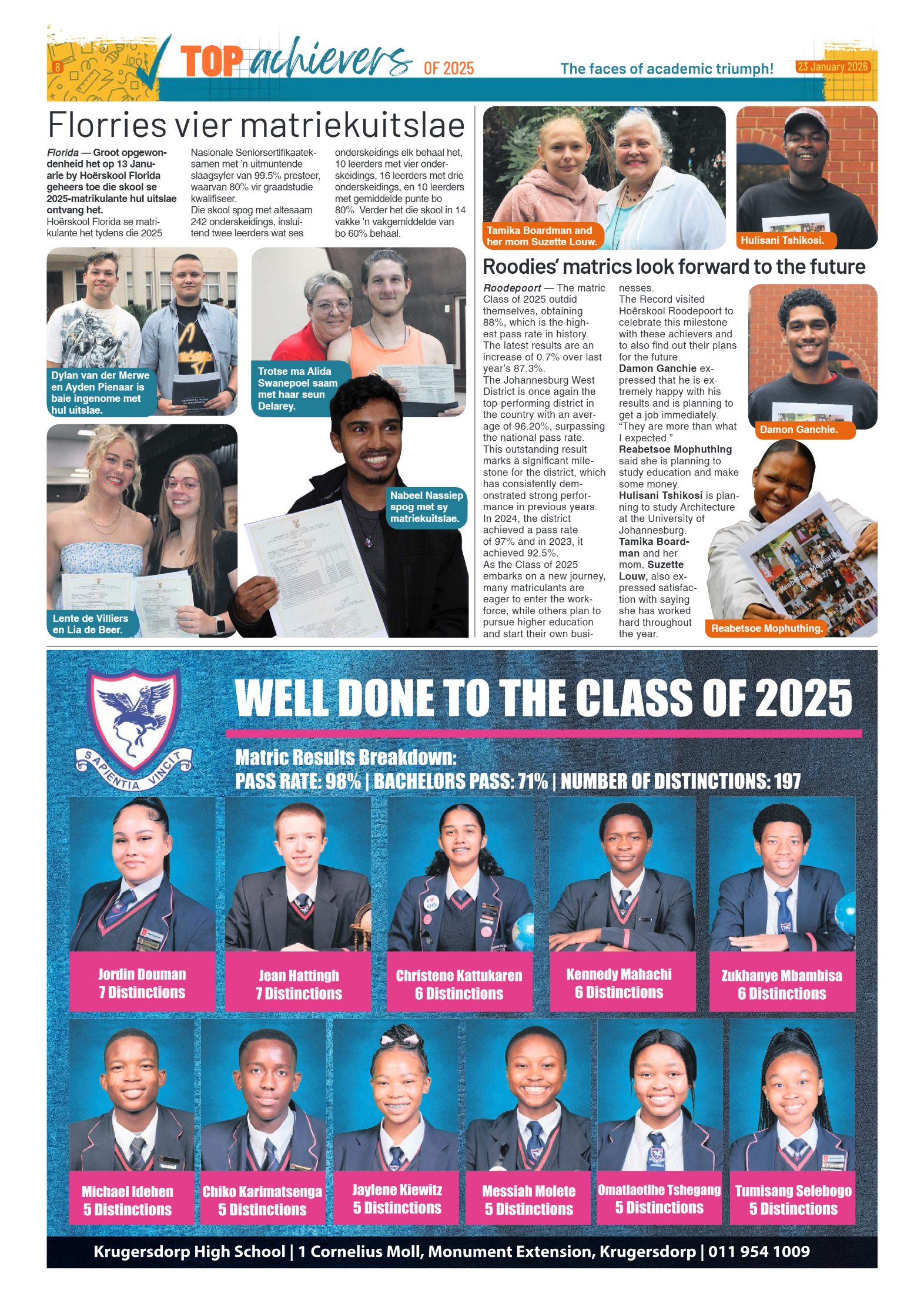 Roodepoort Record 23 January 2026 page 8