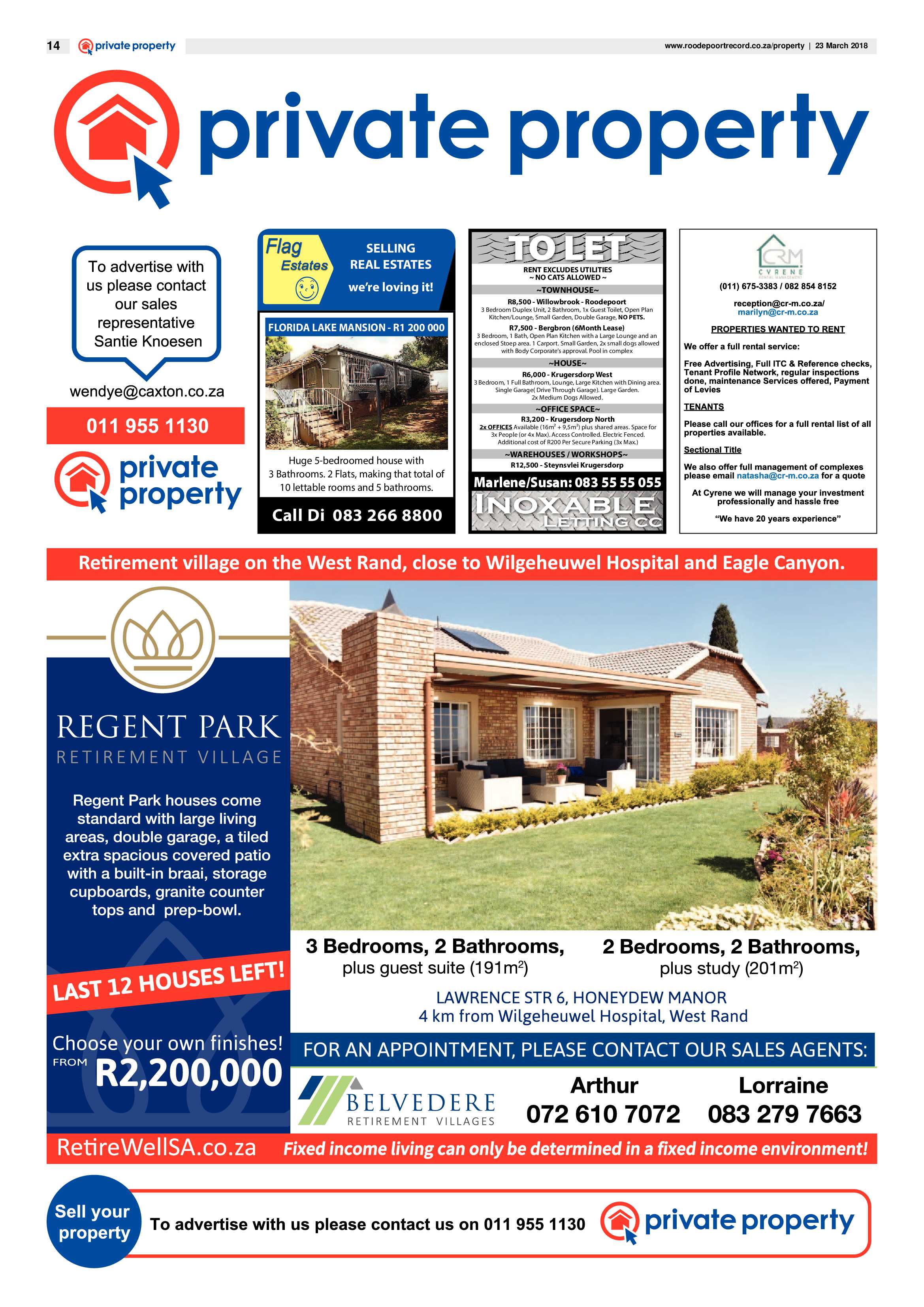 Roodepoort Record 23 March 2018 page 14