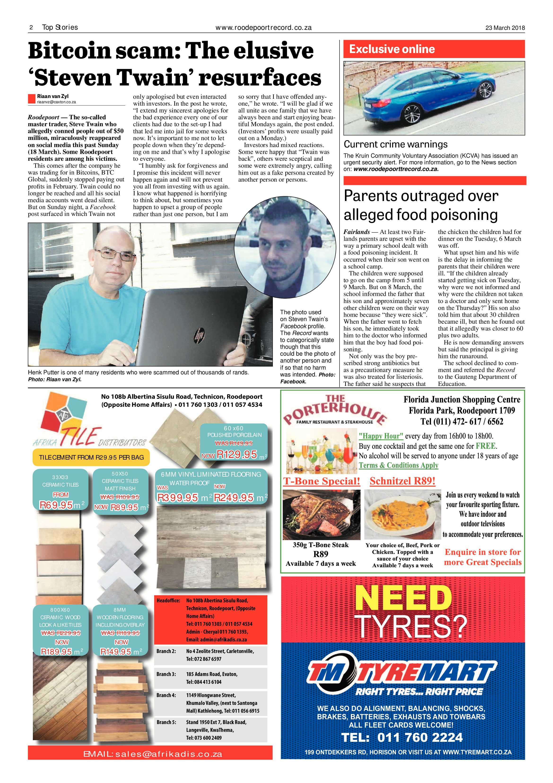 Roodepoort Record 23 March 2018 page 2