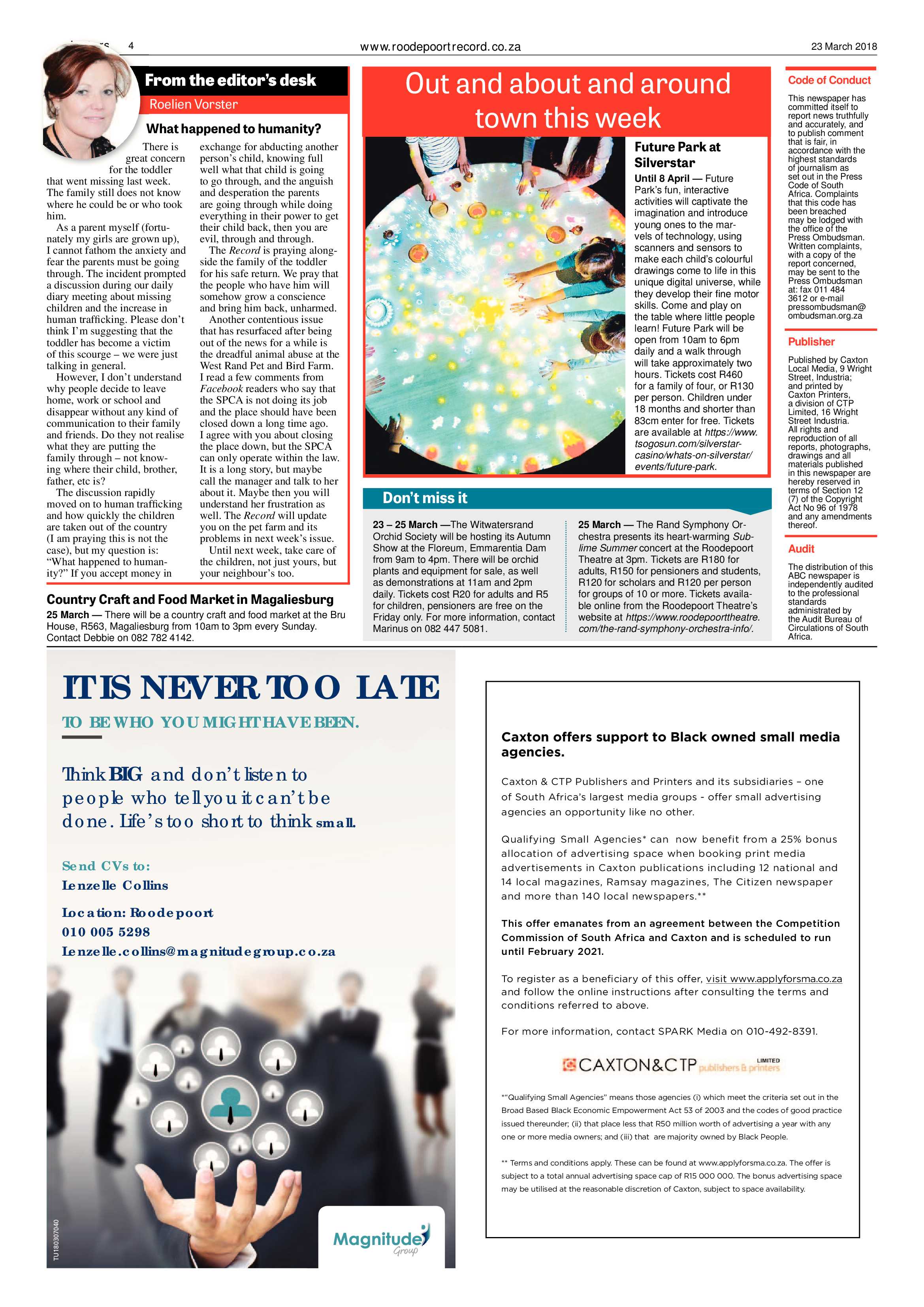 Roodepoort Record 23 March 2018 page 4