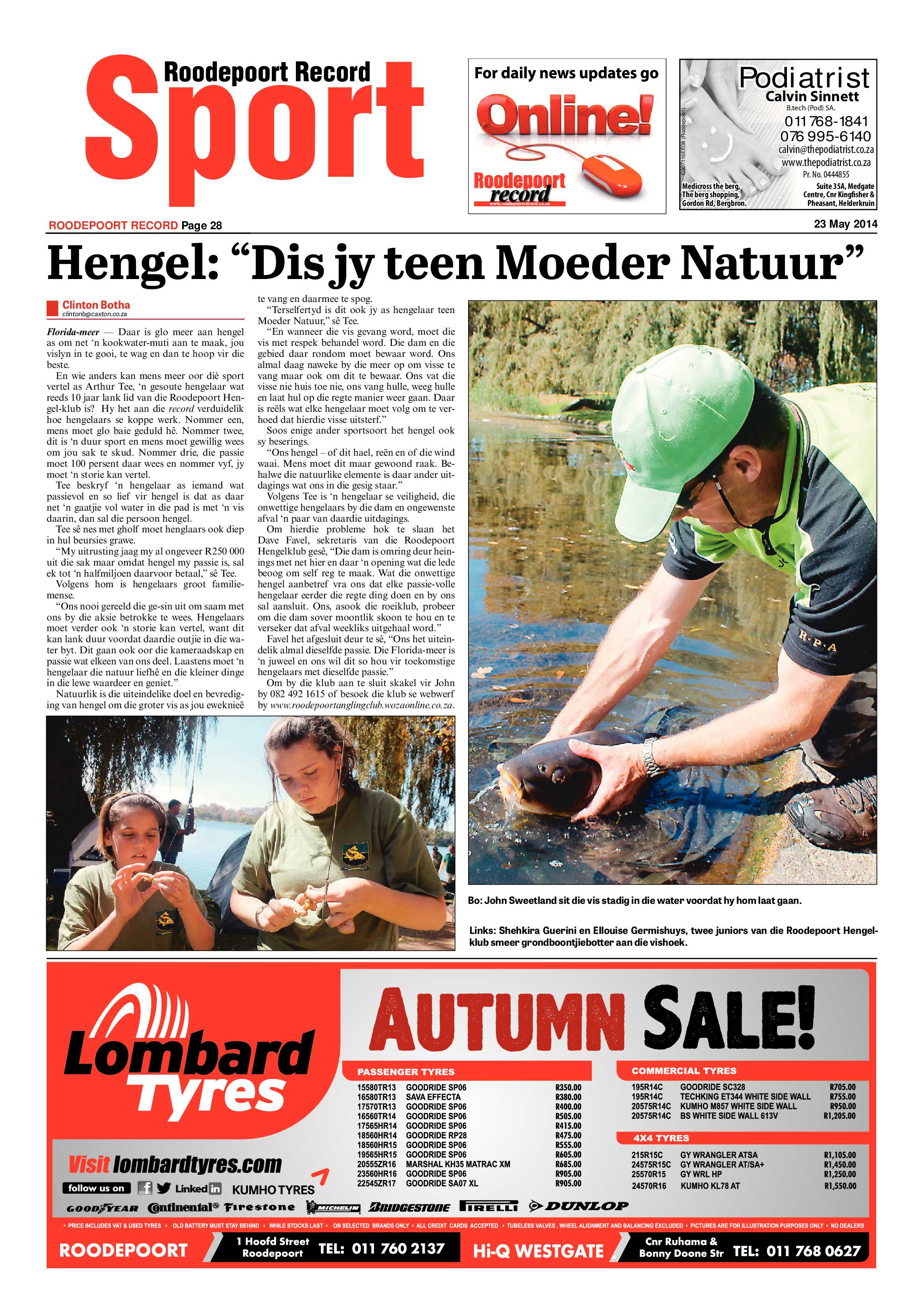 Roodepoort Record 23 May 2014 page 28