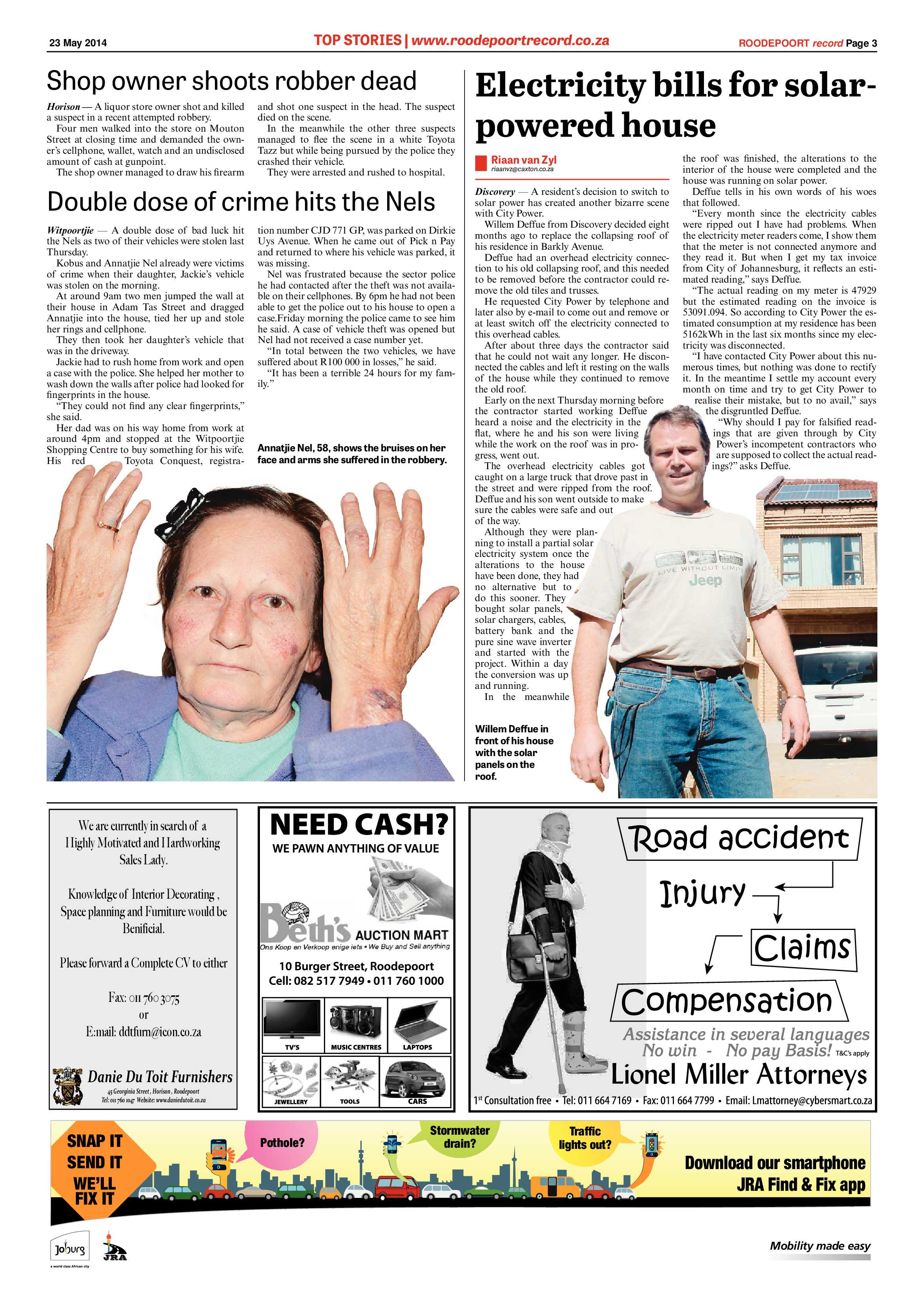 Roodepoort Record 23 May 2014 page 3