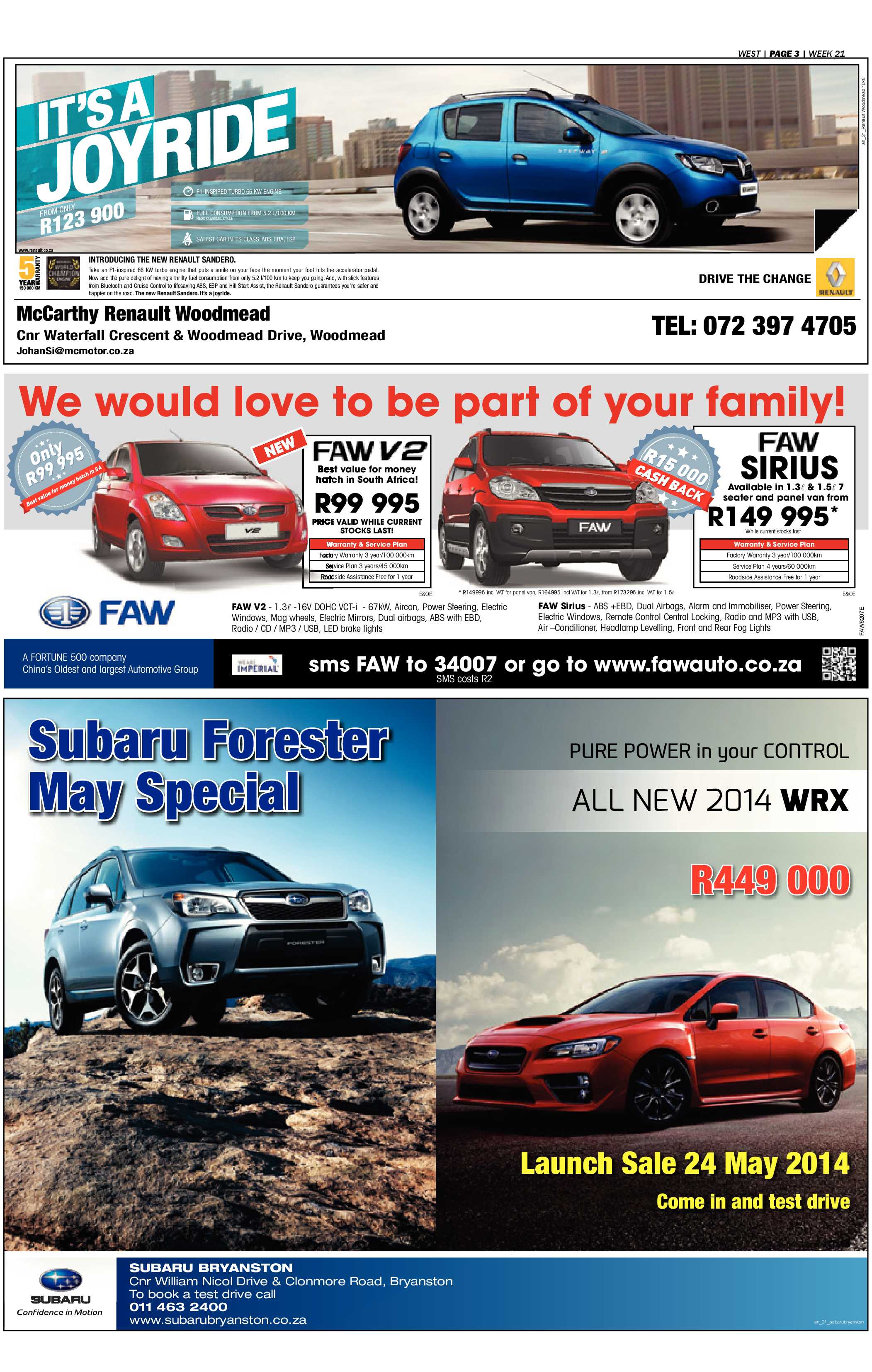 Roodepoort Record 23 May 2014 page 31