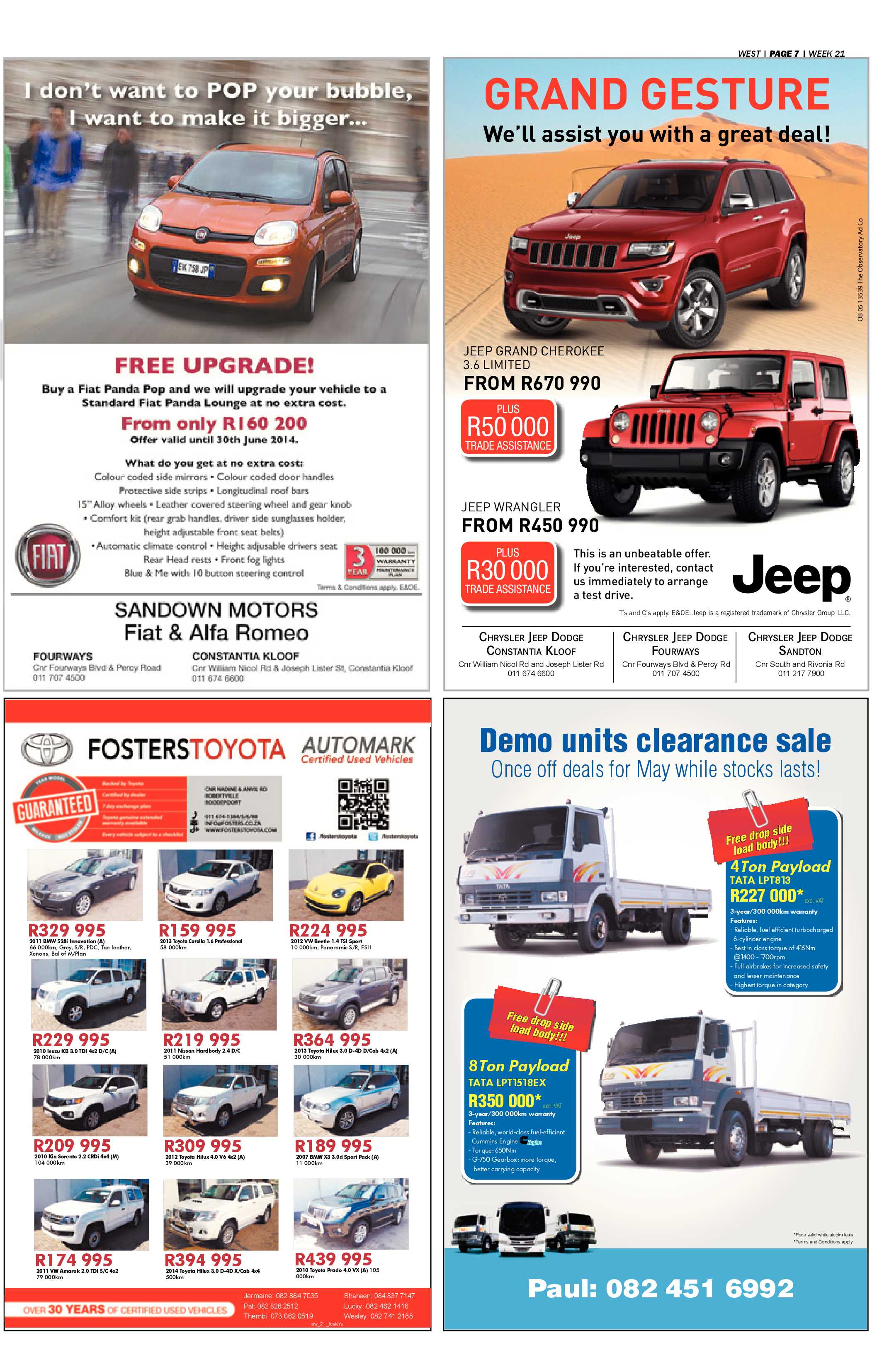 Roodepoort Record 23 May 2014 page 35