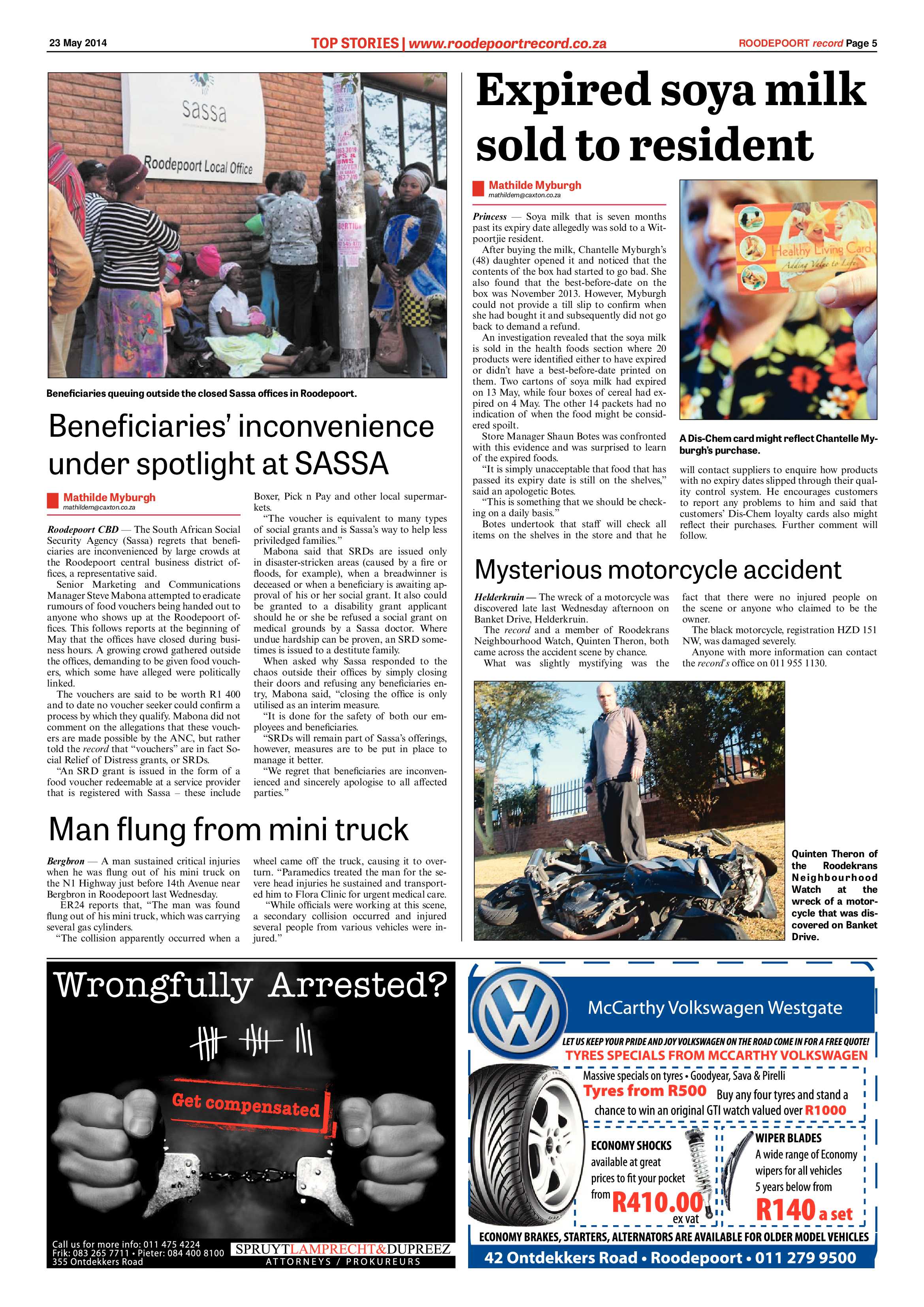 Roodepoort Record 23 May 2014 page 5