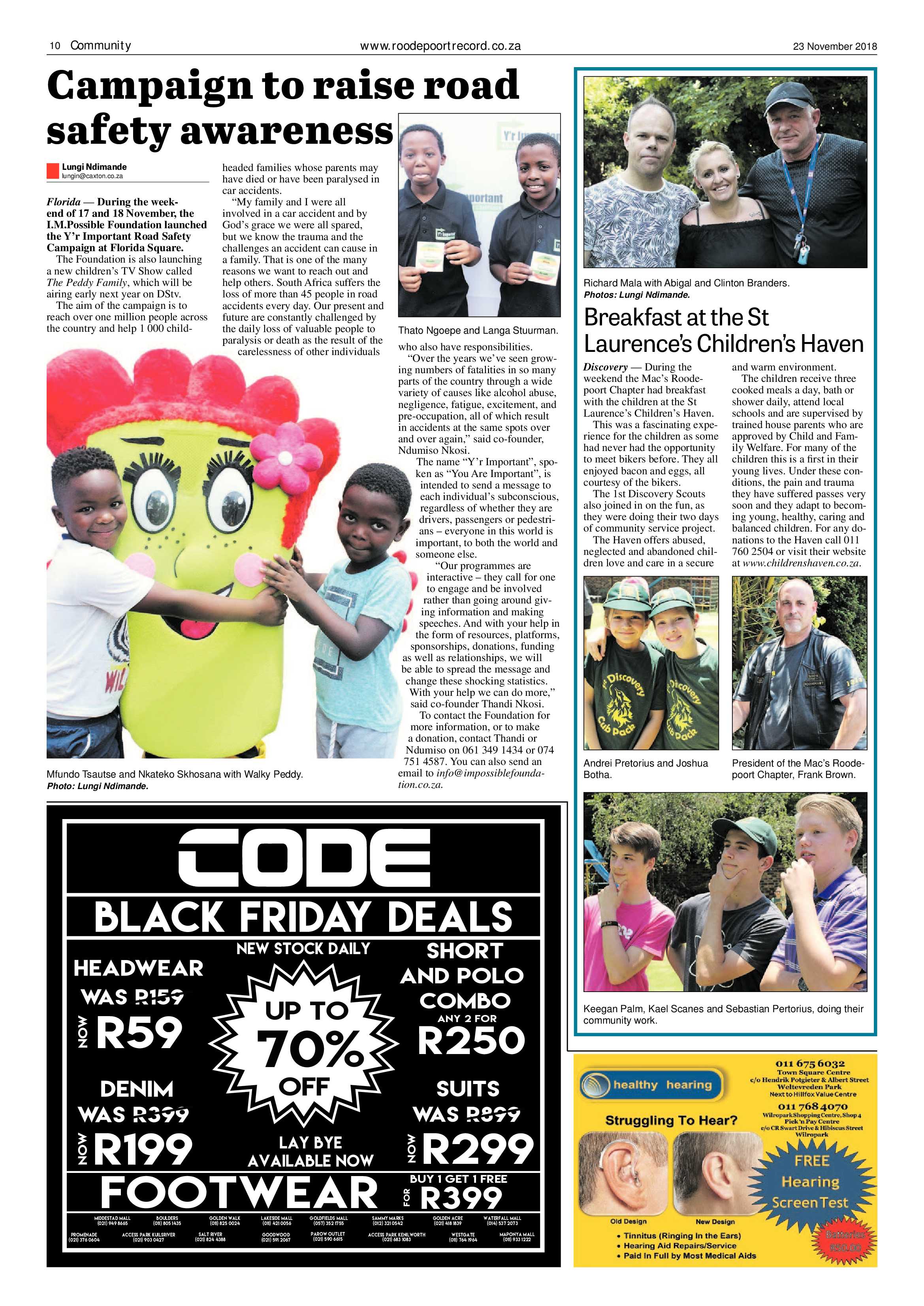 Roodepoort Record 23 November 2018 page 10