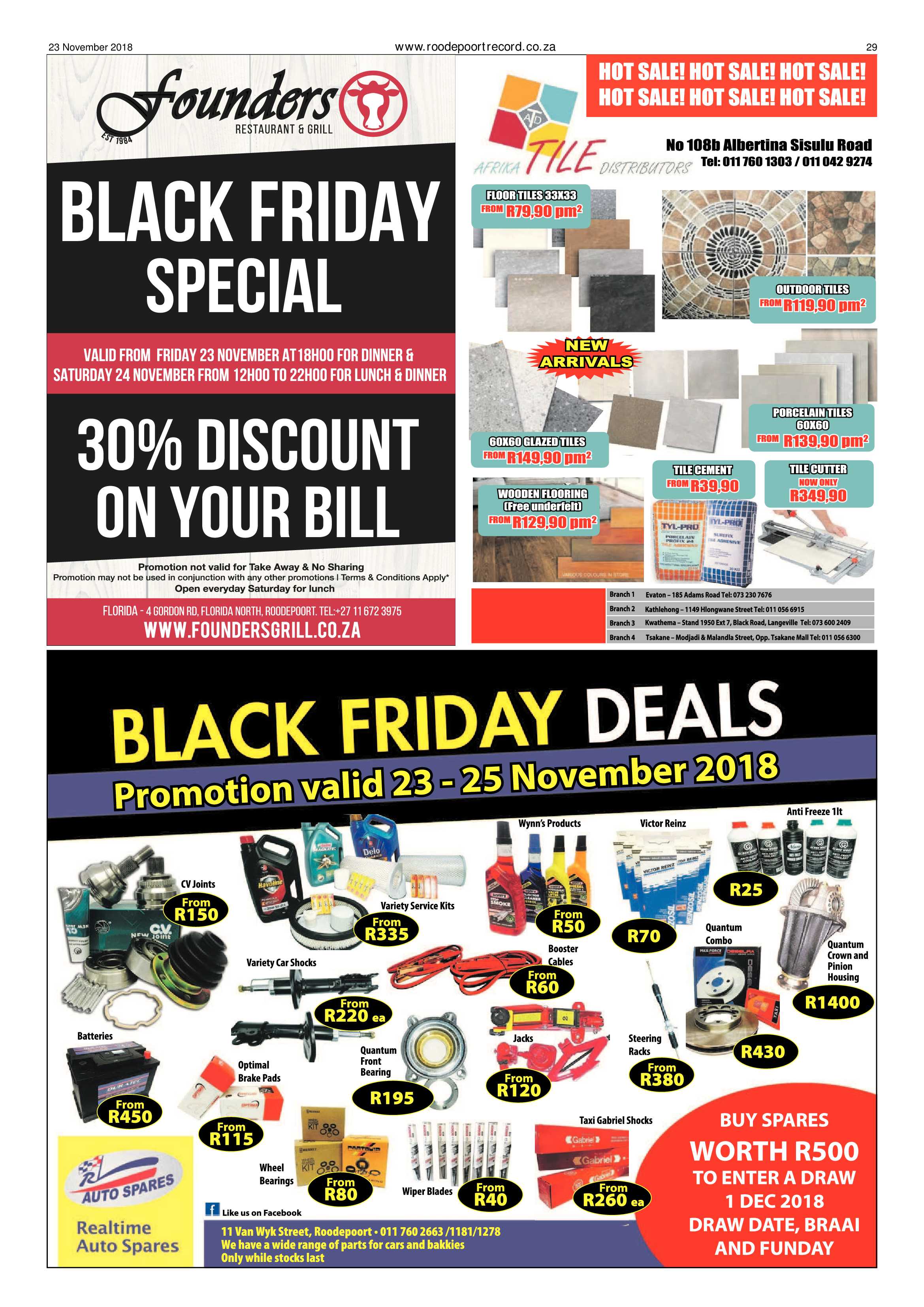 Roodepoort Record 23 November 2018 page 29