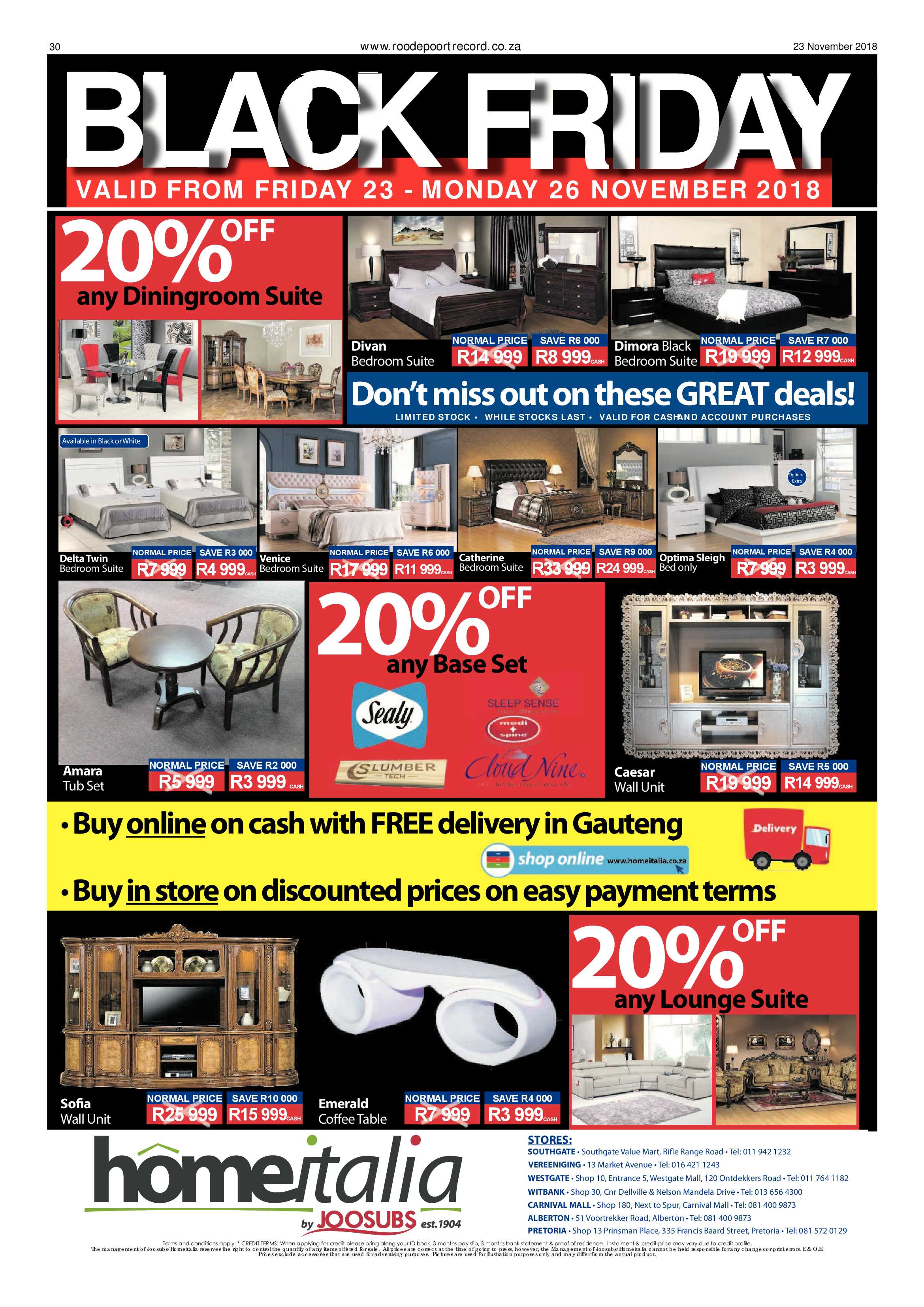 Roodepoort Record 23 November 2018 page 30