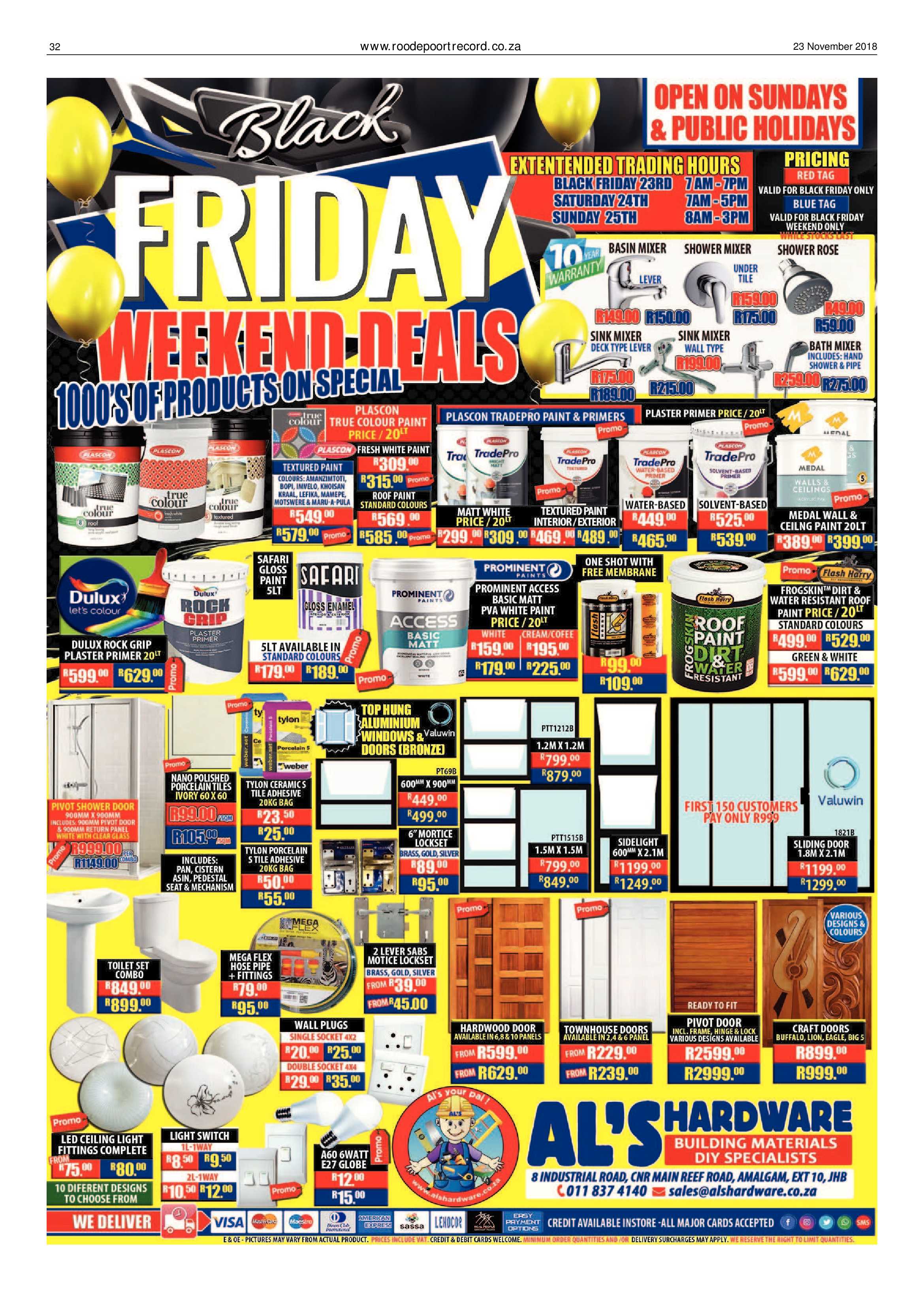 Roodepoort Record 23 November 2018 page 32
