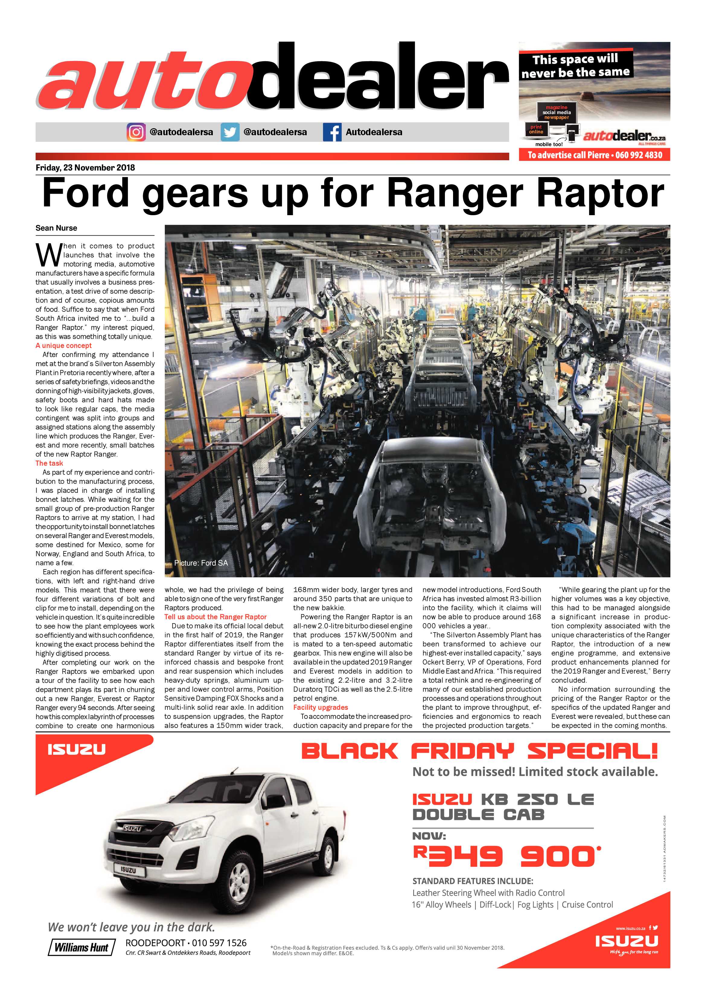 Roodepoort Record 23 November 2018 page 43