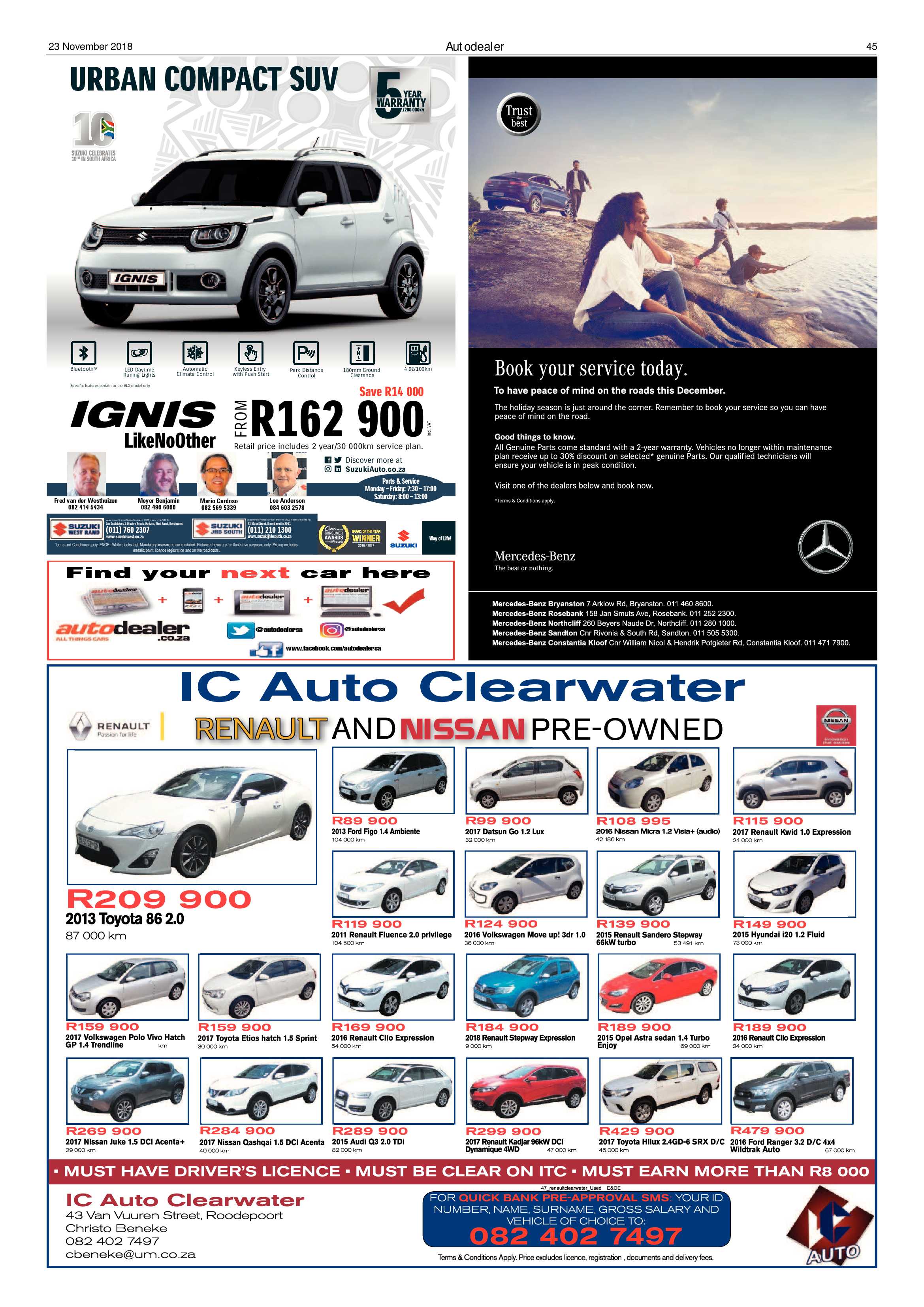 Roodepoort Record 23 November 2018 page 45