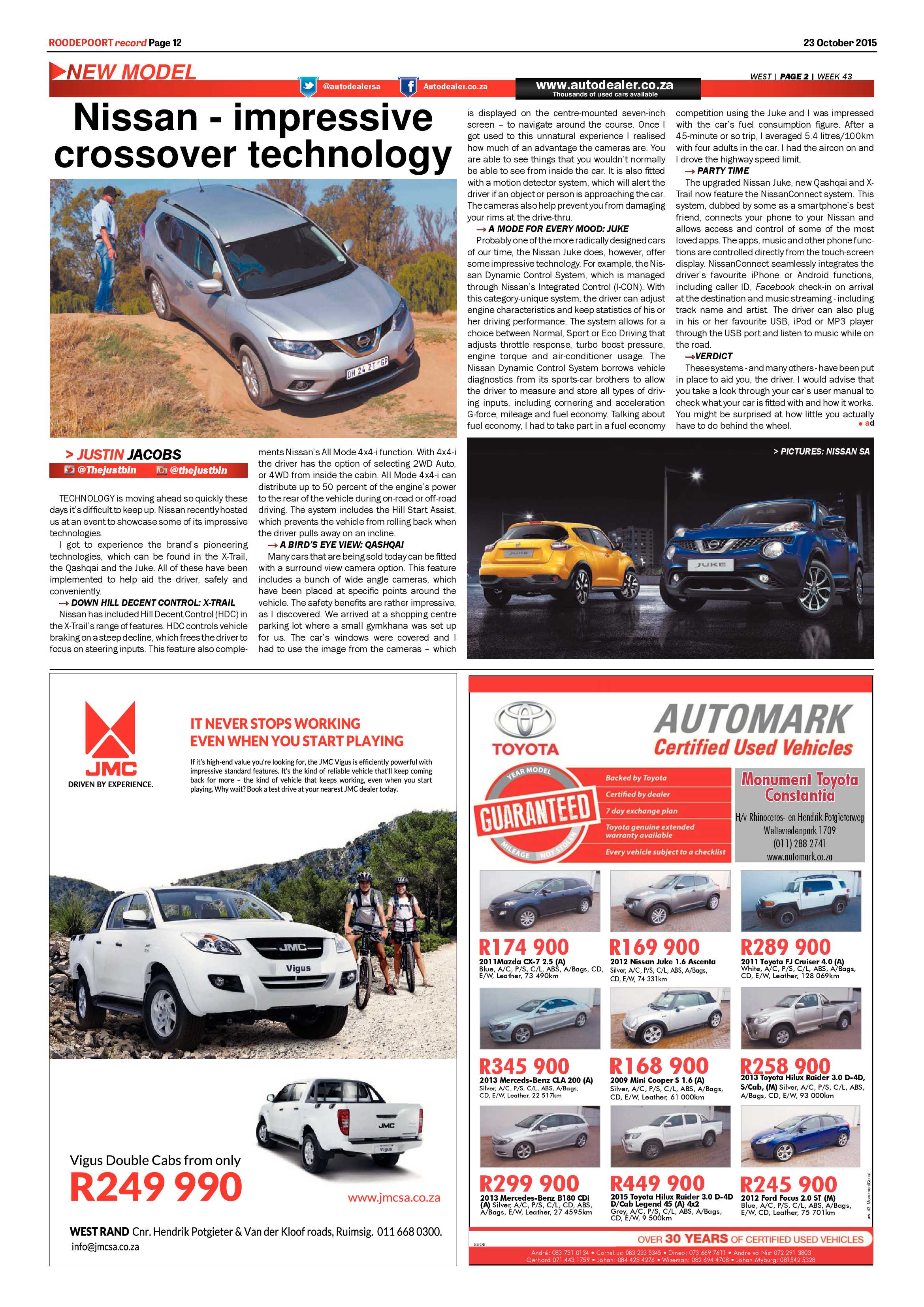 Roodepoort Record 23 October 2015 page 12