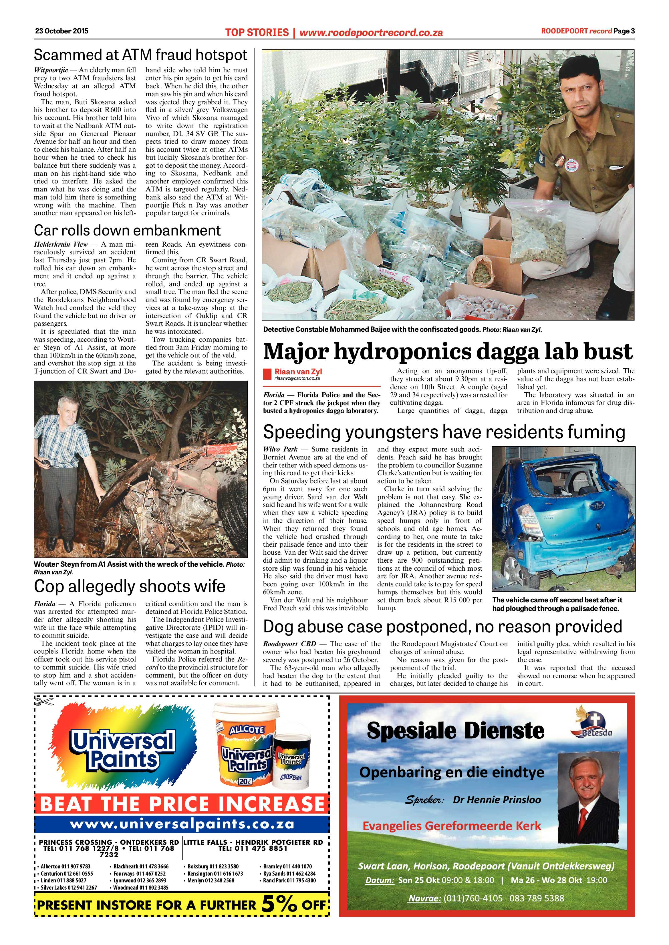 Roodepoort Record 23 October 2015 page 3