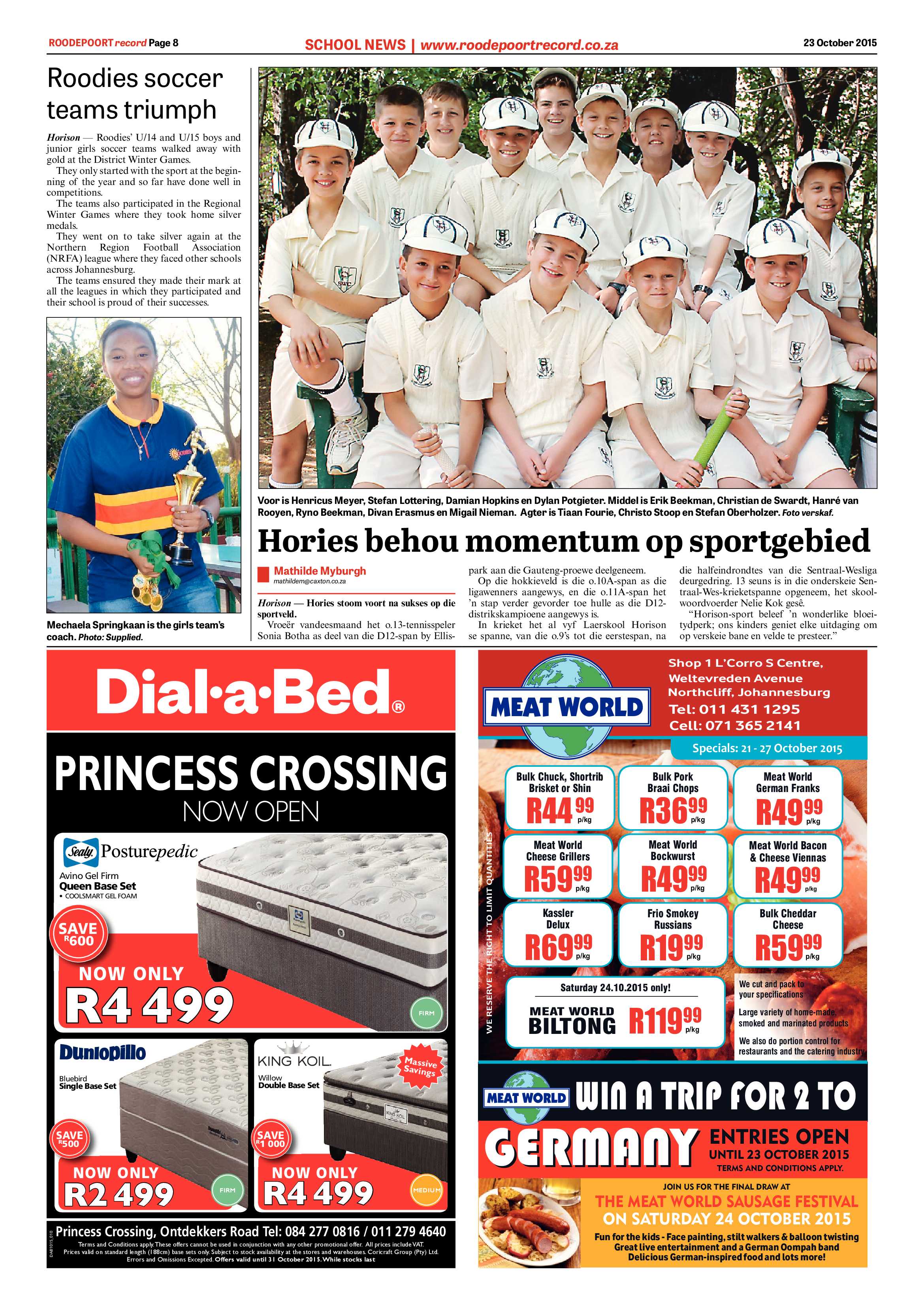 Roodepoort Record 23 October 2015 page 8