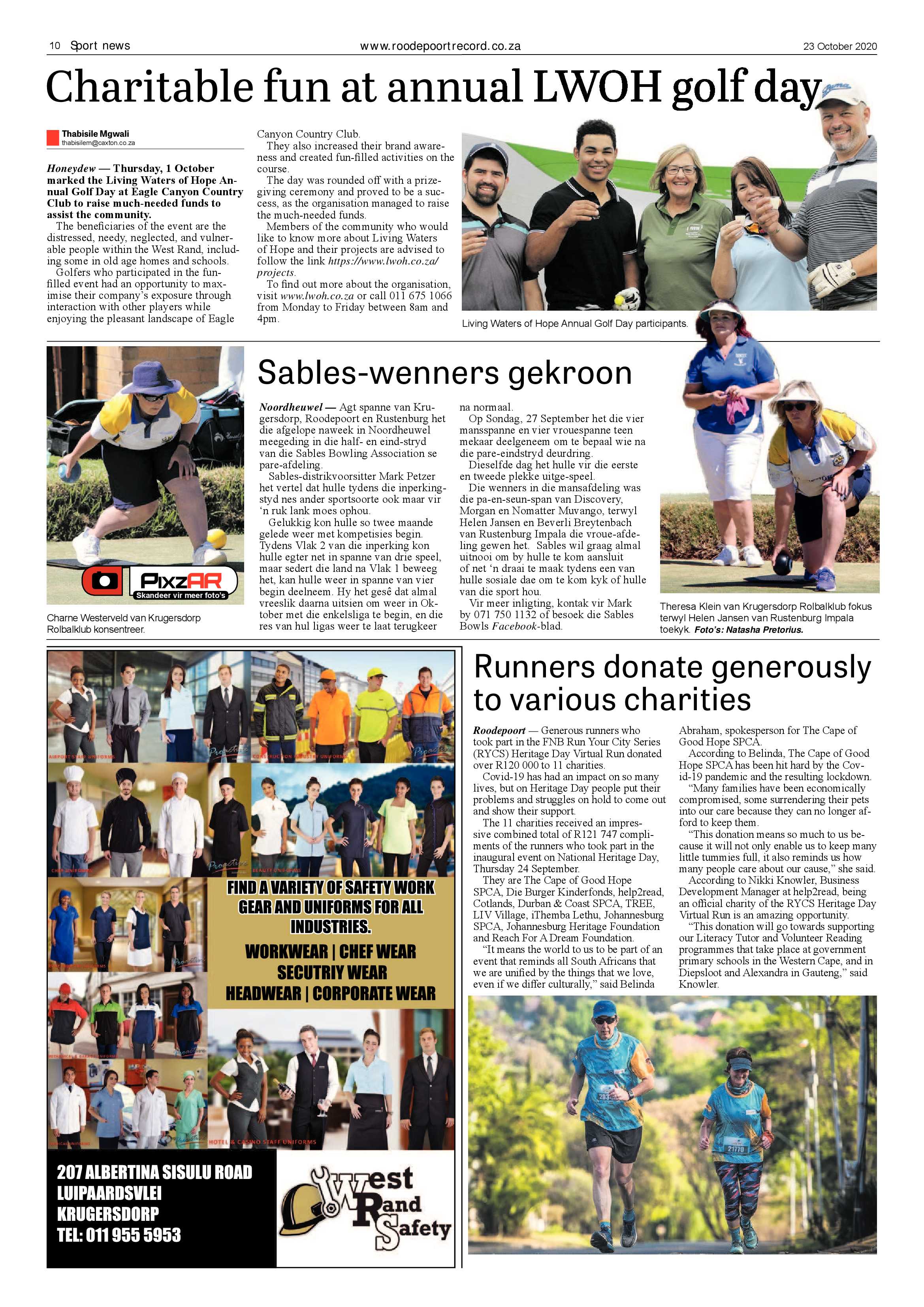 Roodepoort Record 23 October 2020 page 10