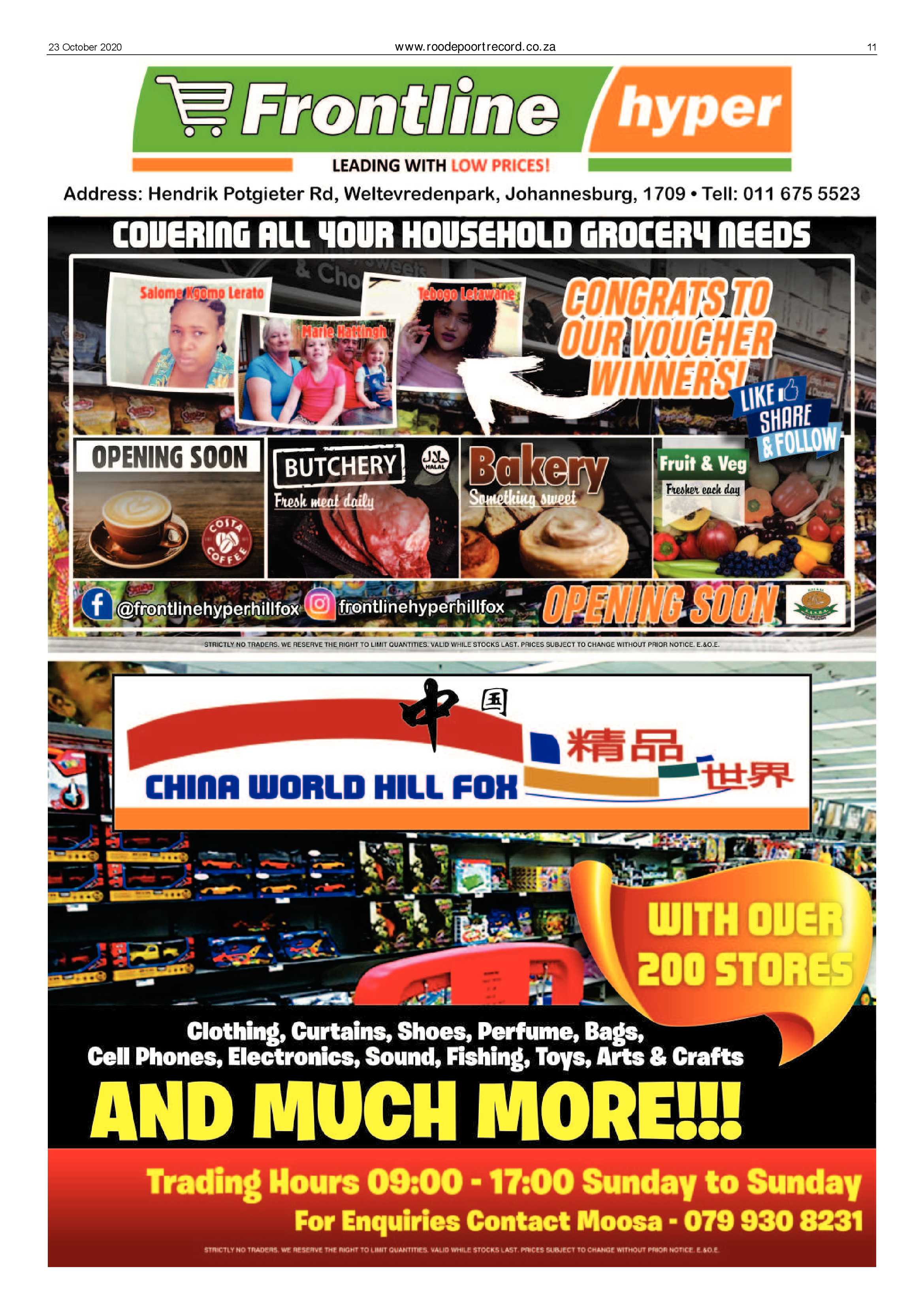 Roodepoort Record 23 October 2020 page 11