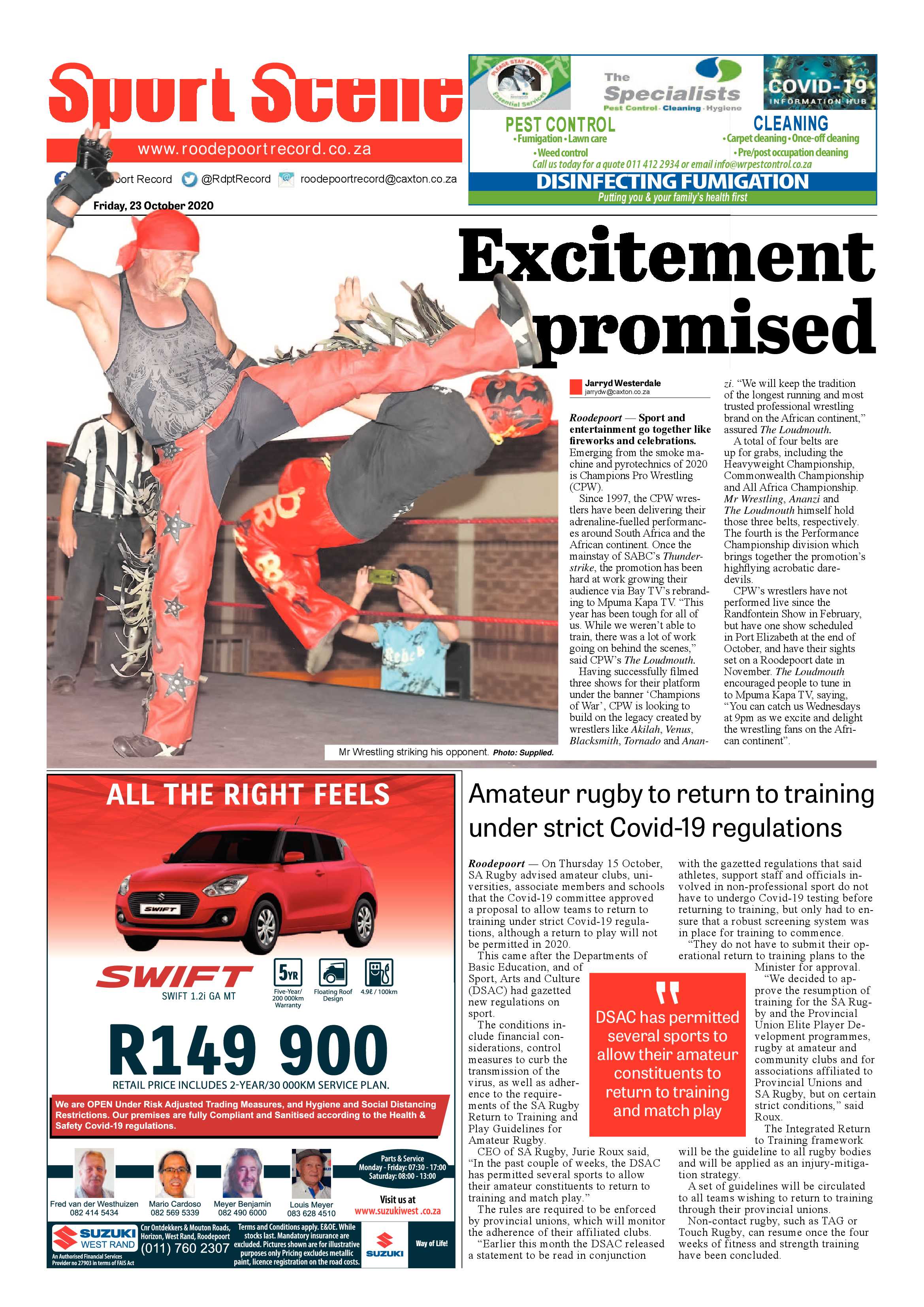 Roodepoort Record 23 October 2020 page 16