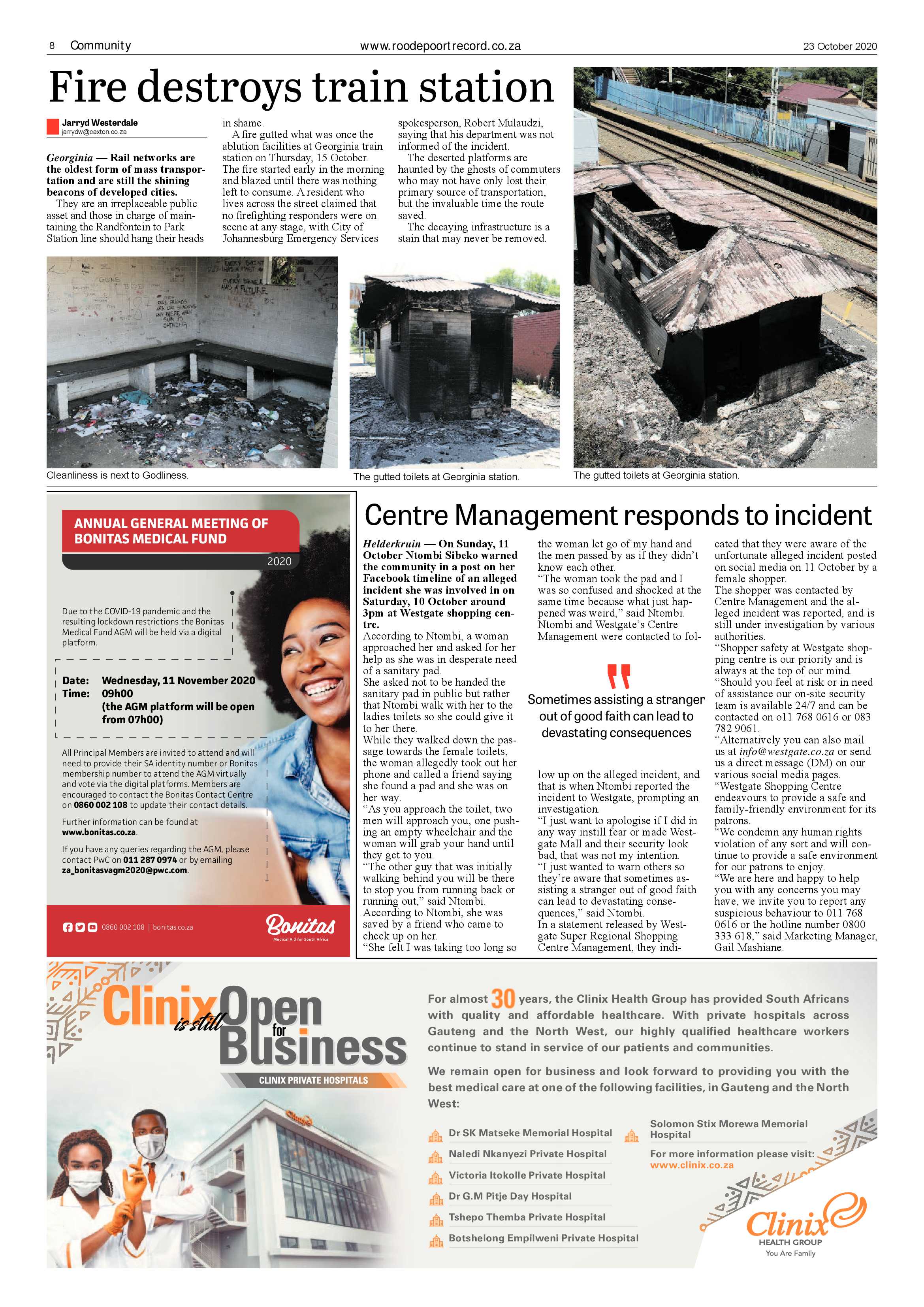 Roodepoort Record 23 October 2020 page 8