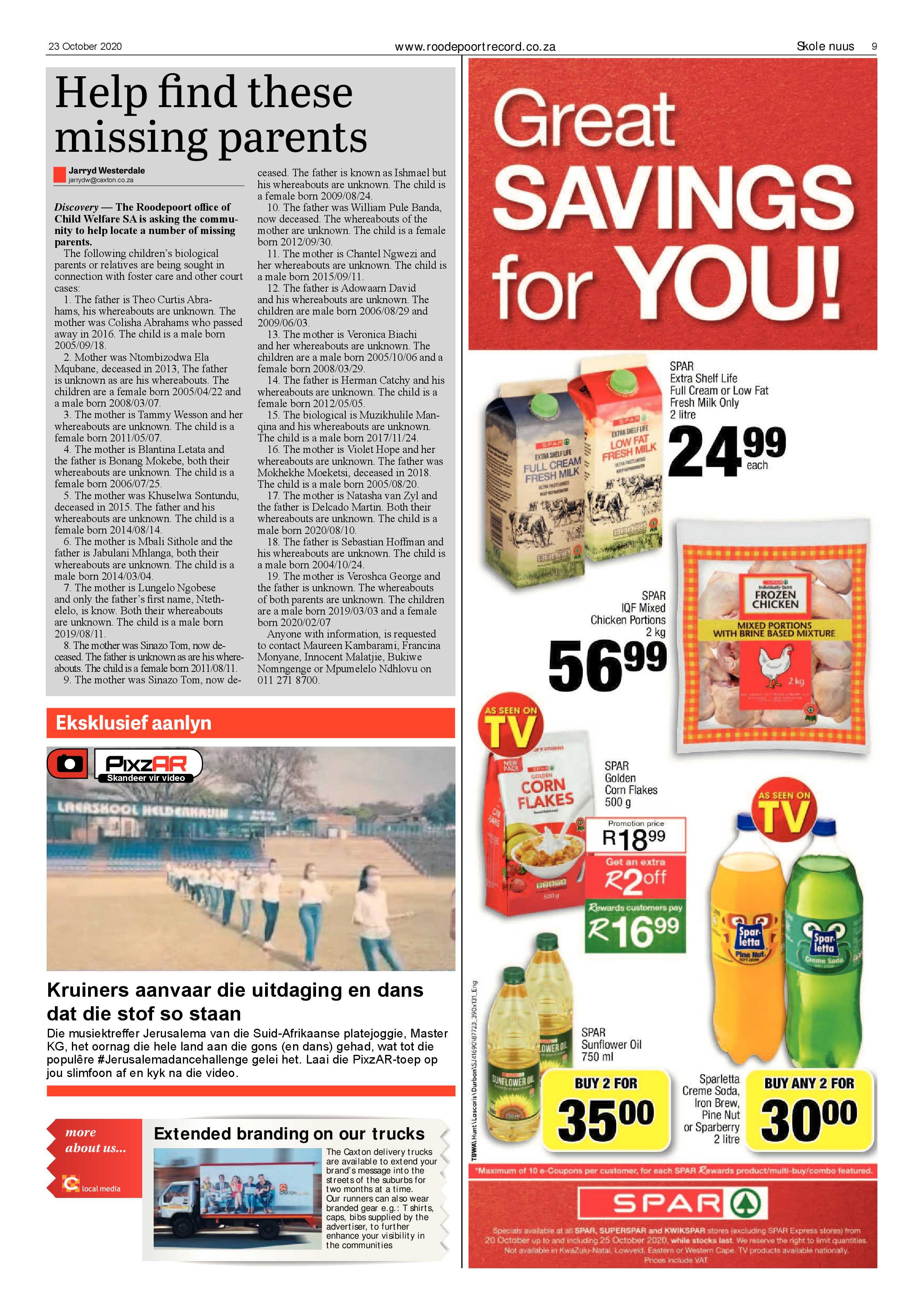 Roodepoort Record 23 October 2020 page 9