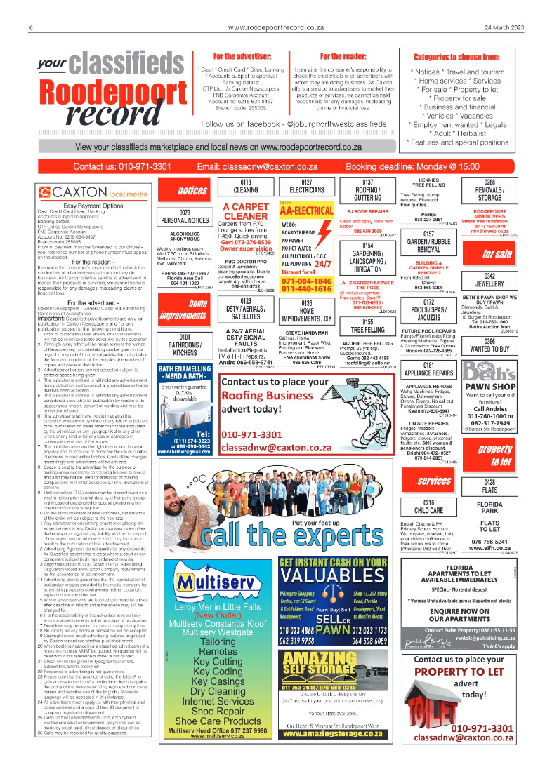 Roodepoort Record 24 March 2023 page 6