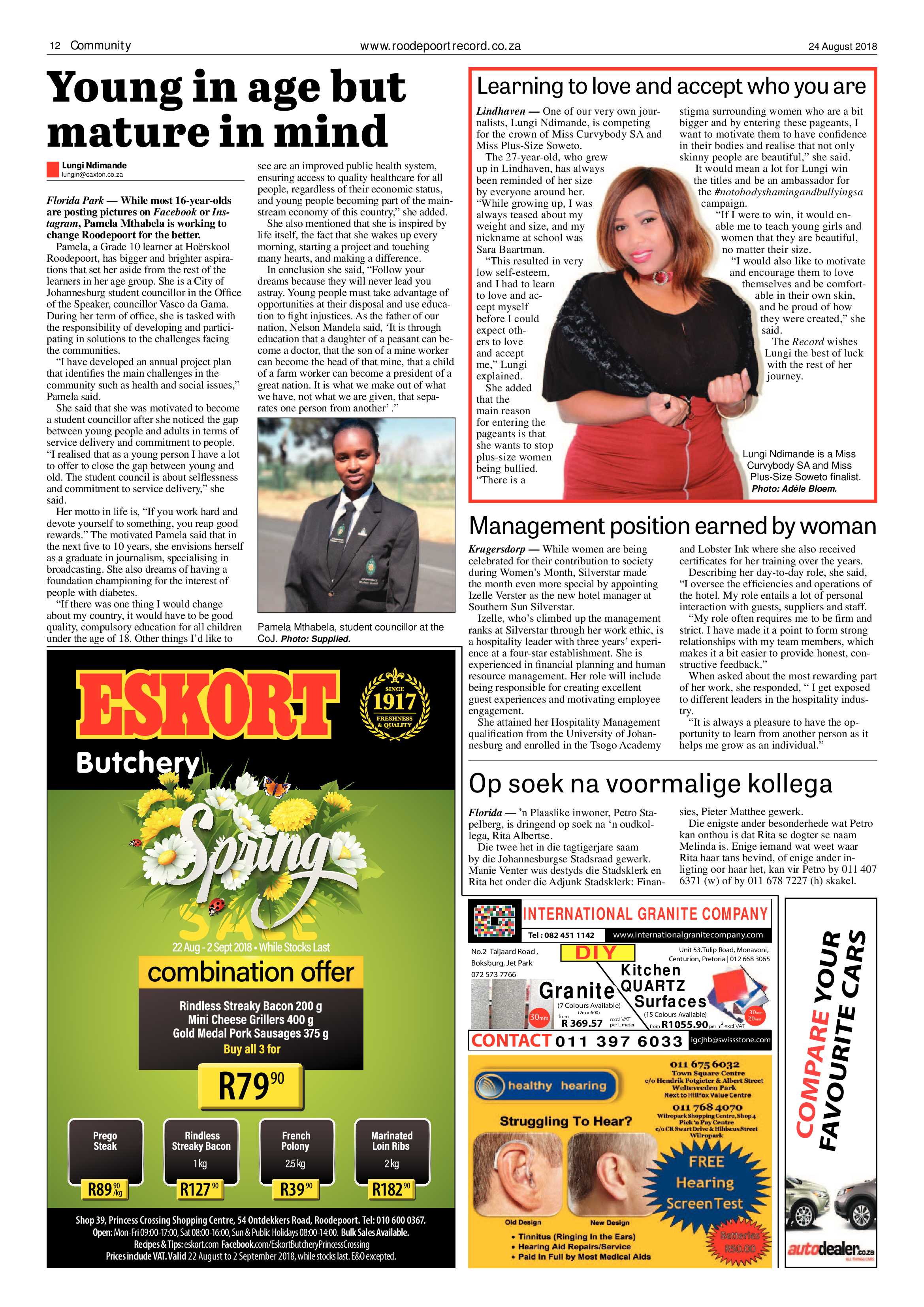 Roodepoort Record 24 August 2018 page 12