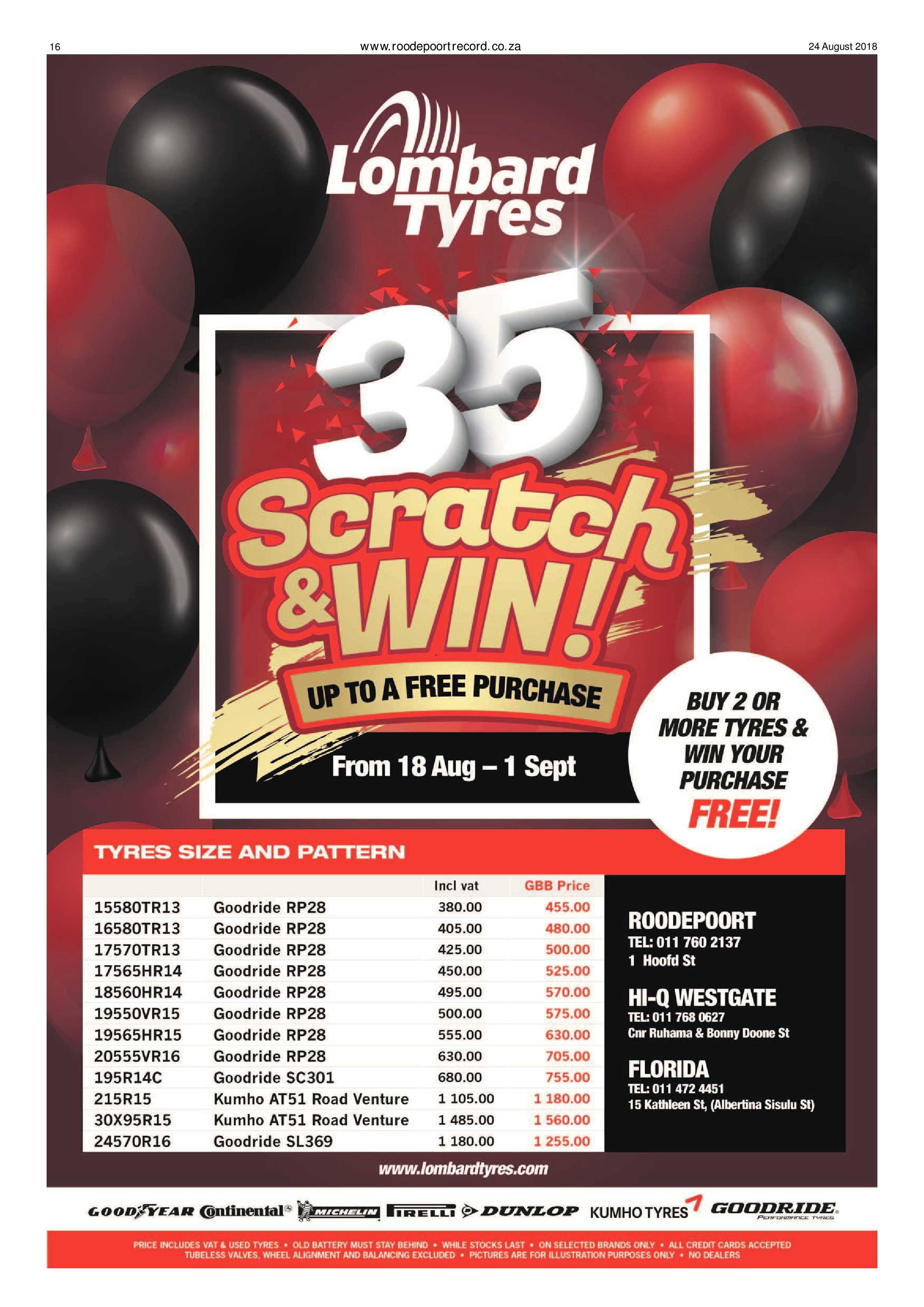 Roodepoort Record 24 August 2018 page 16