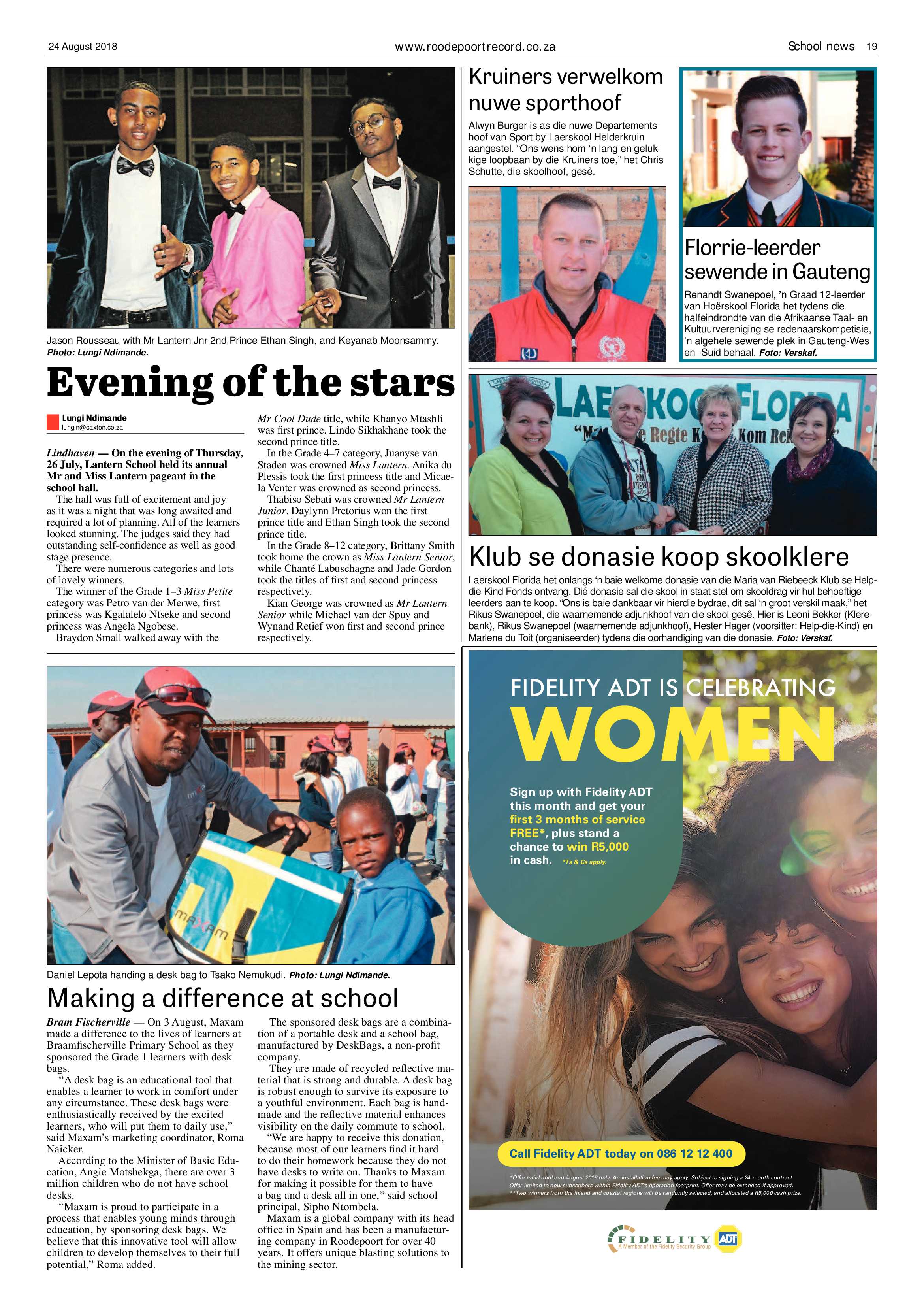 Roodepoort Record 24 August 2018 page 19