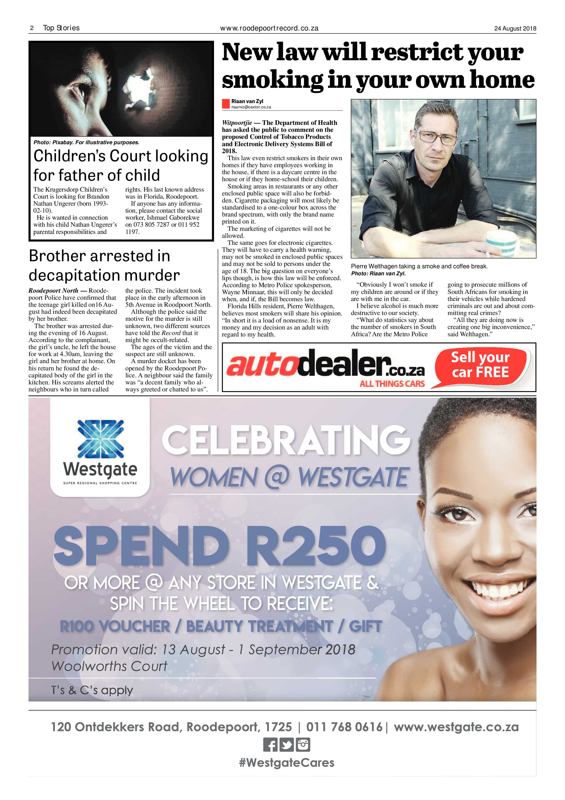 Roodepoort Record 24 August 2018 page 2