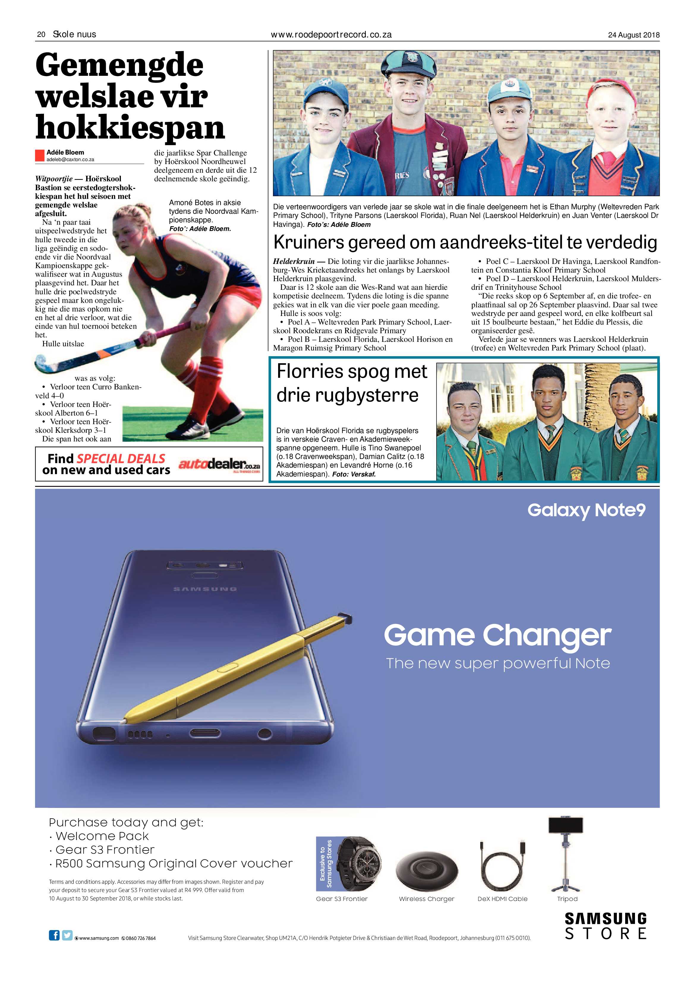 Roodepoort Record 24 August 2018 page 20