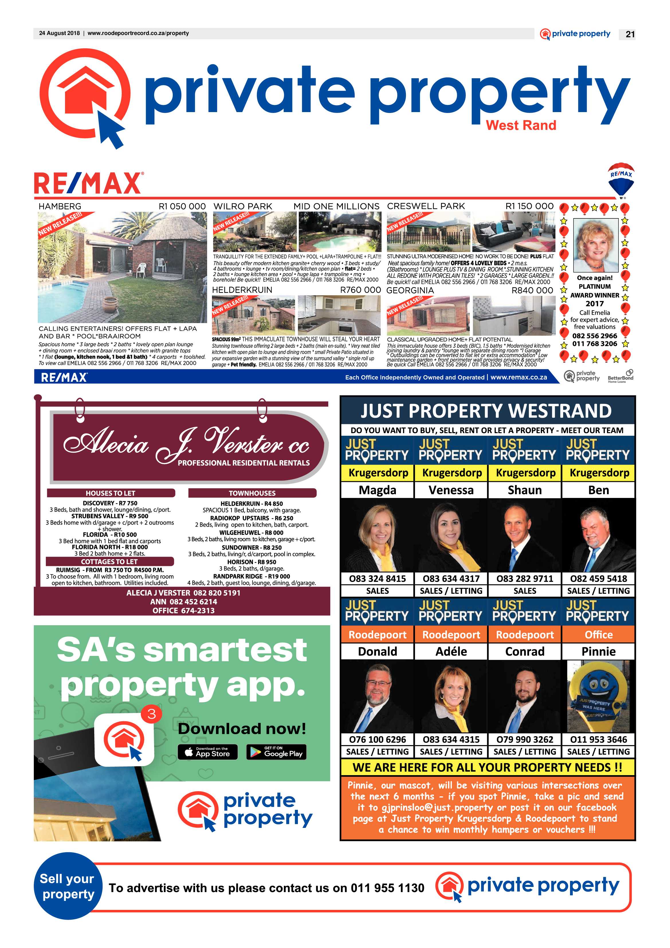Roodepoort Record 24 August 2018 page 21