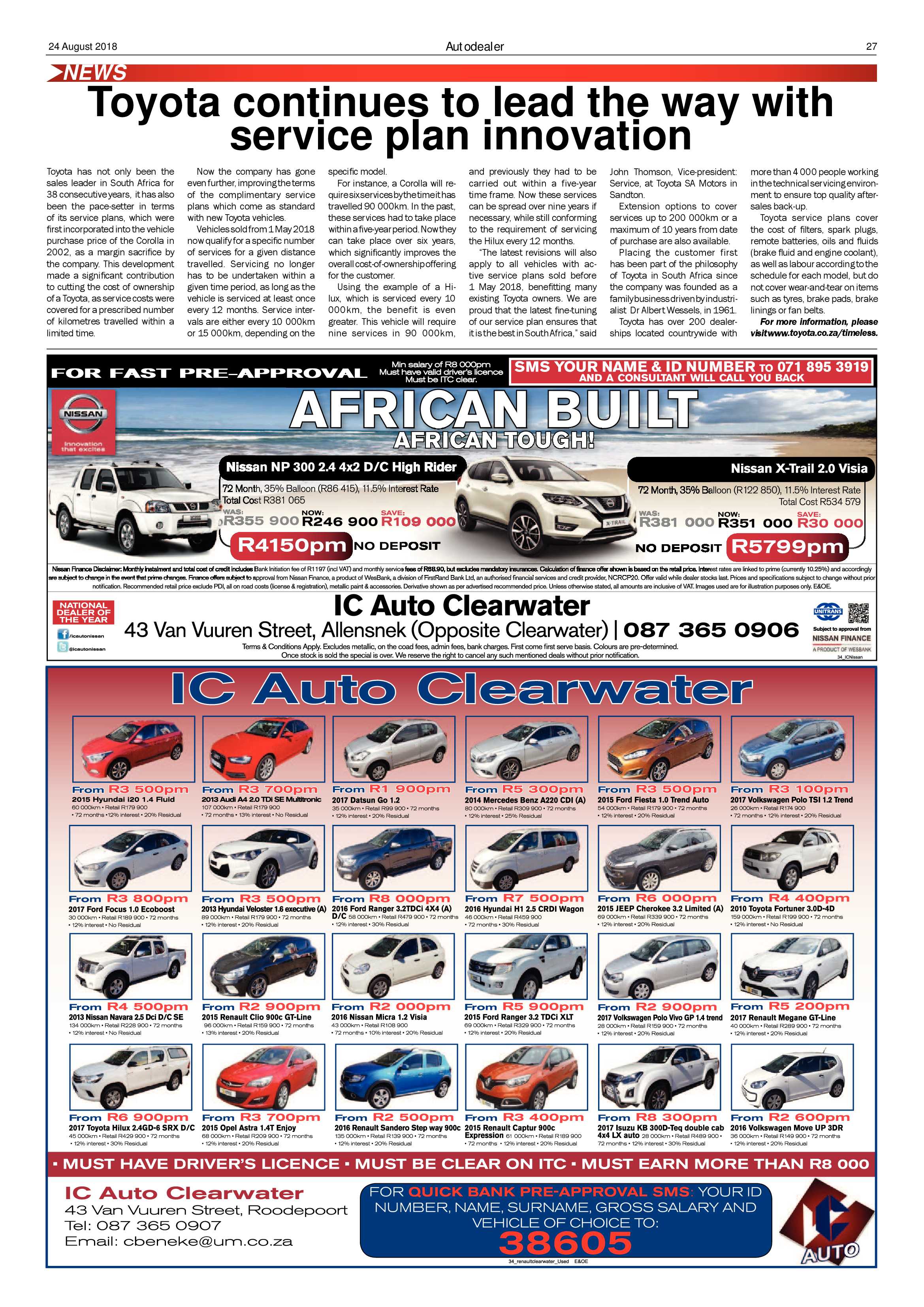 Roodepoort Record 24 August 2018 page 27