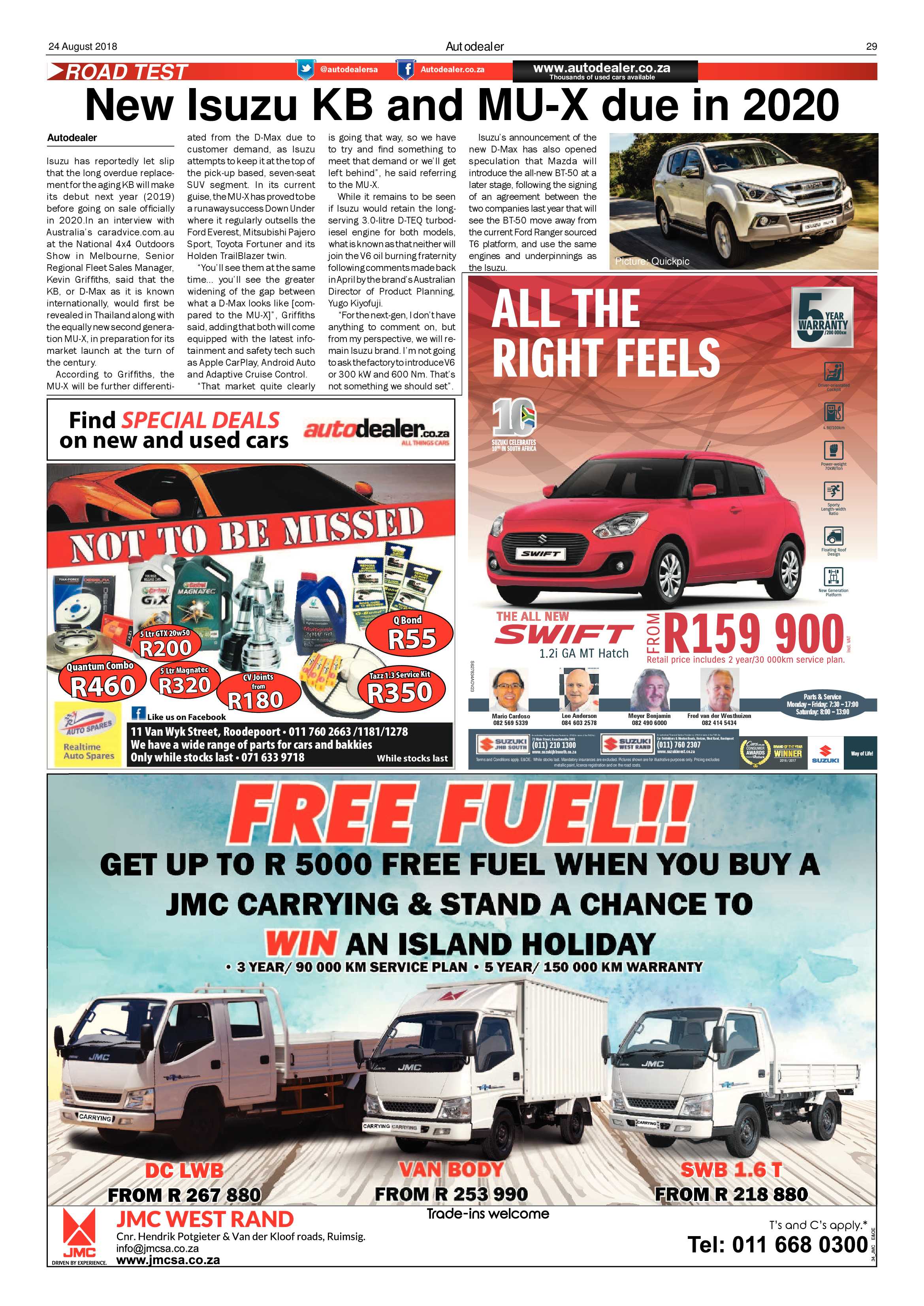 Roodepoort Record 24 August 2018 page 29