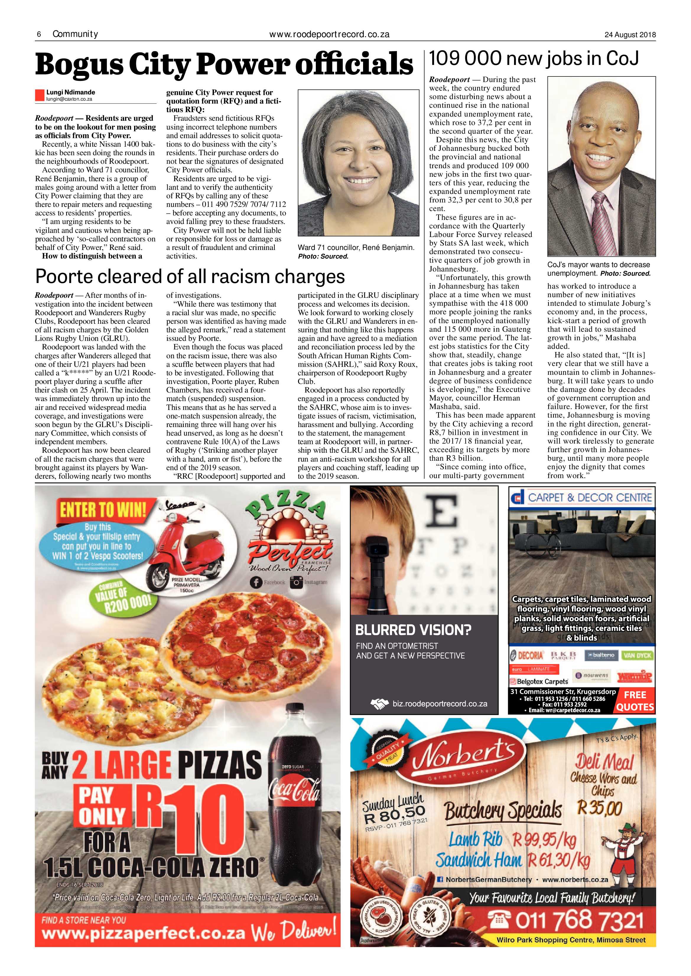 Roodepoort Record 24 August 2018 page 6
