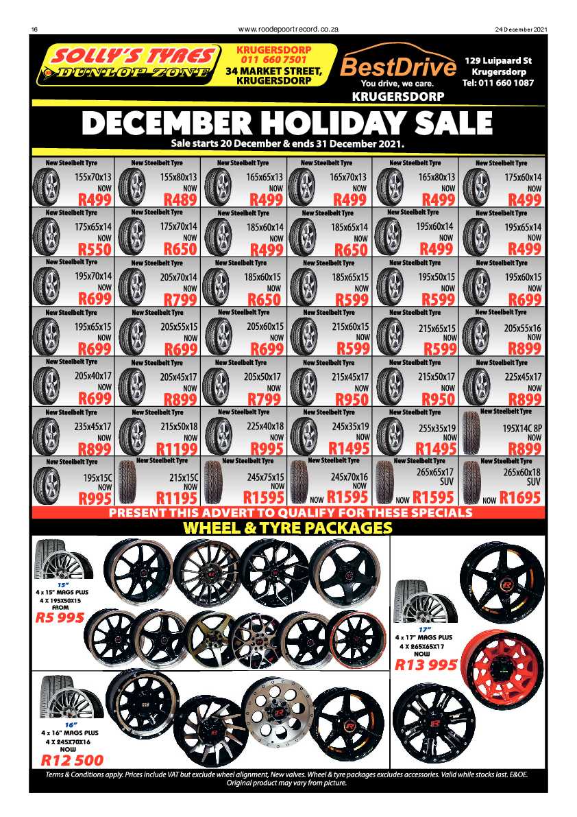 Roodepoort Record 24 December 2021 page 16
