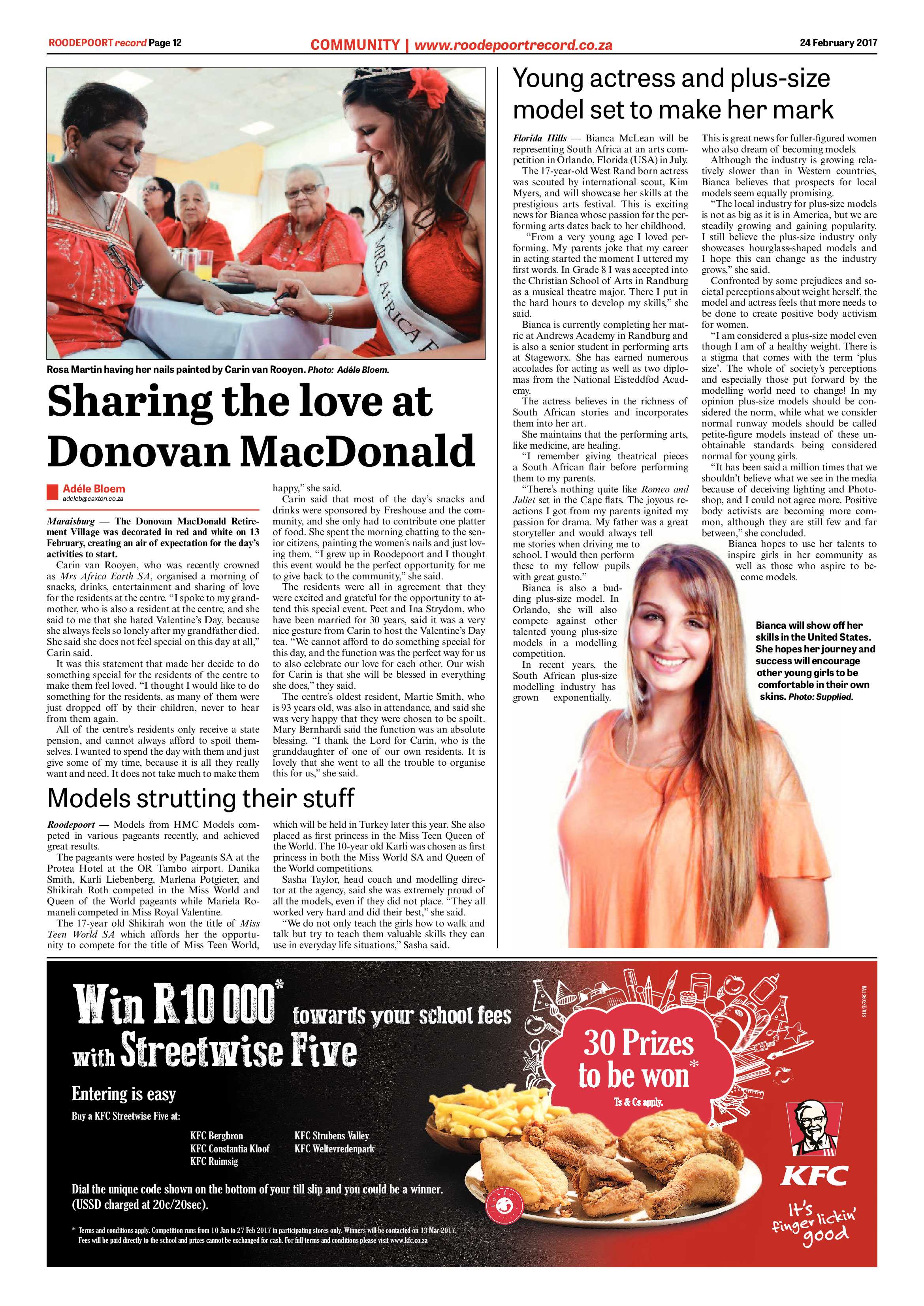 Roodepoort Record 24 February 2017 page 12