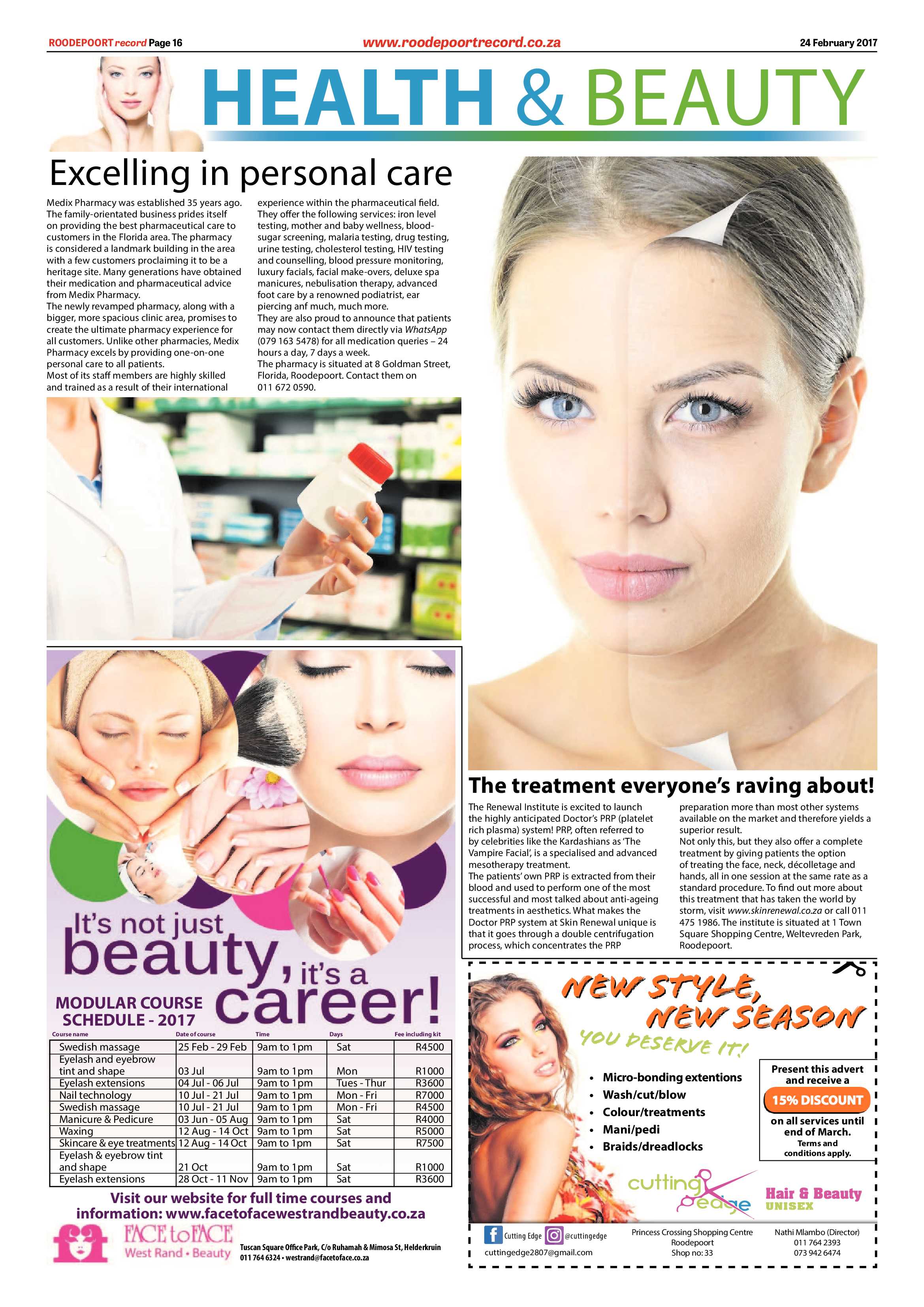 Roodepoort Record 24 February 2017 page 16