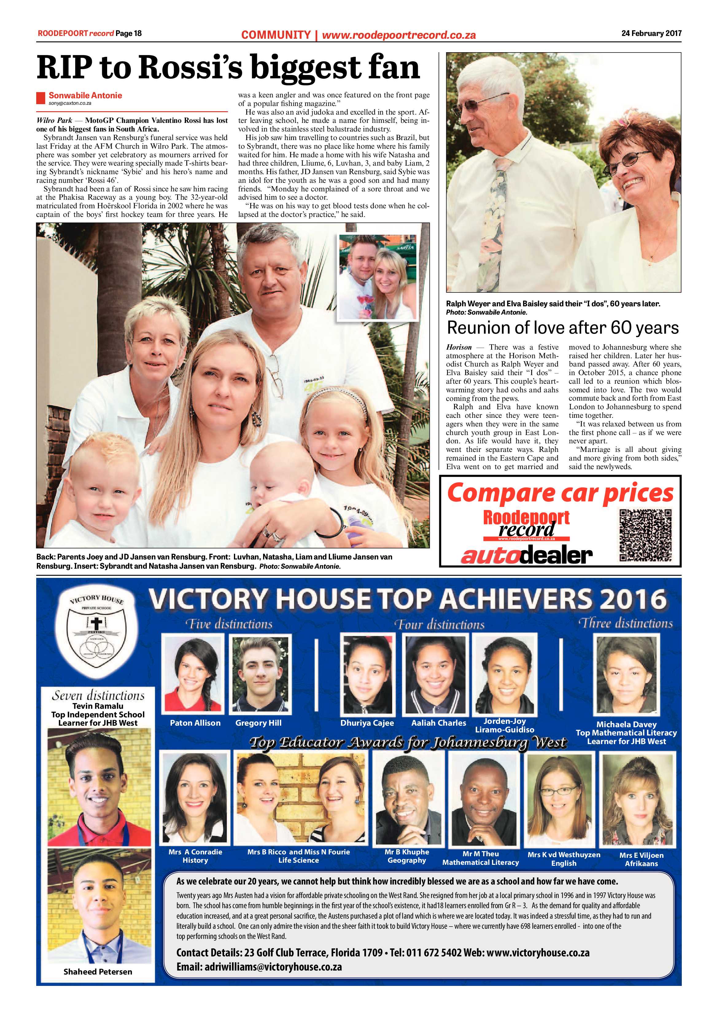 Roodepoort Record 24 February 2017 page 18
