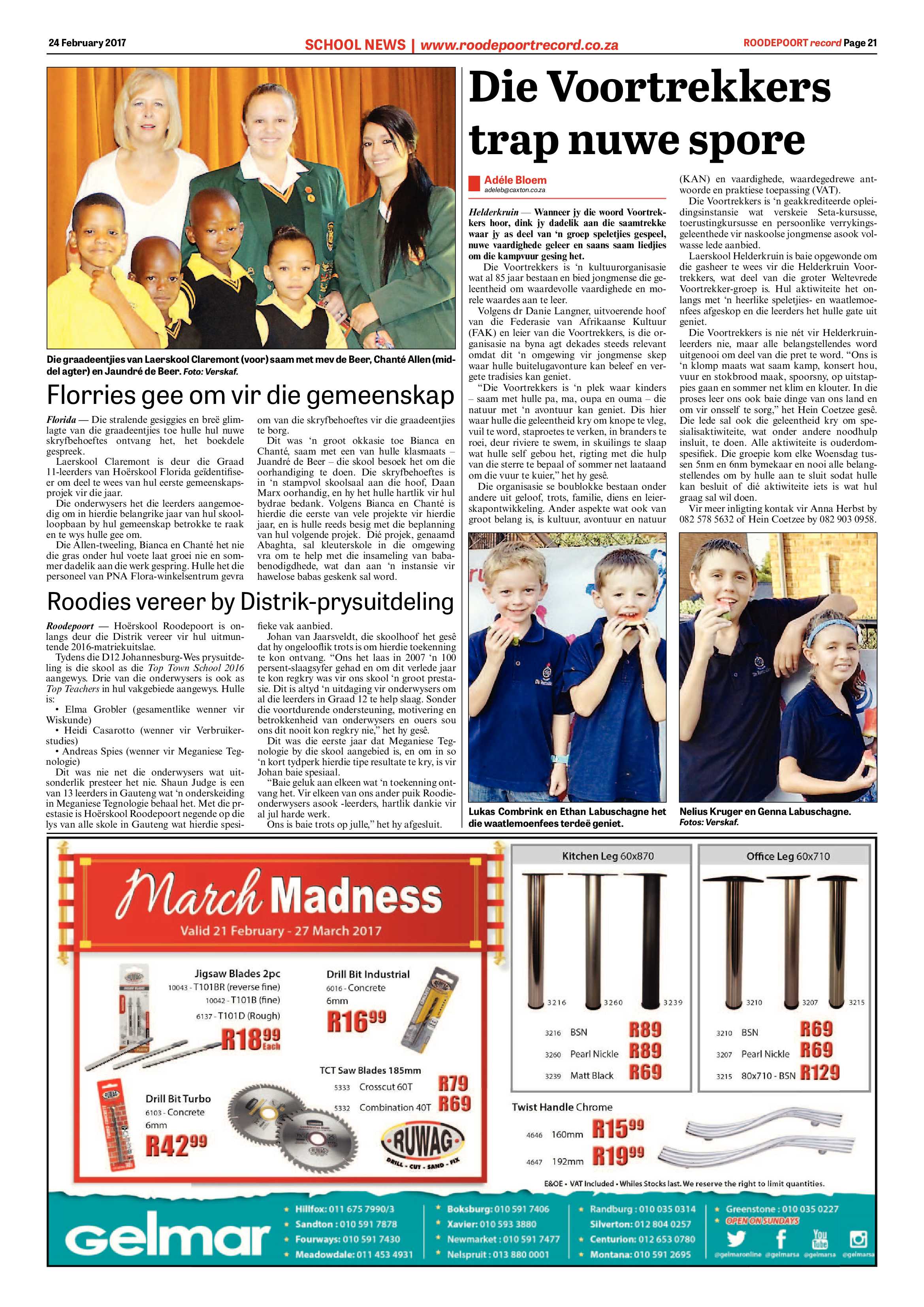 Roodepoort Record 24 February 2017 page 21