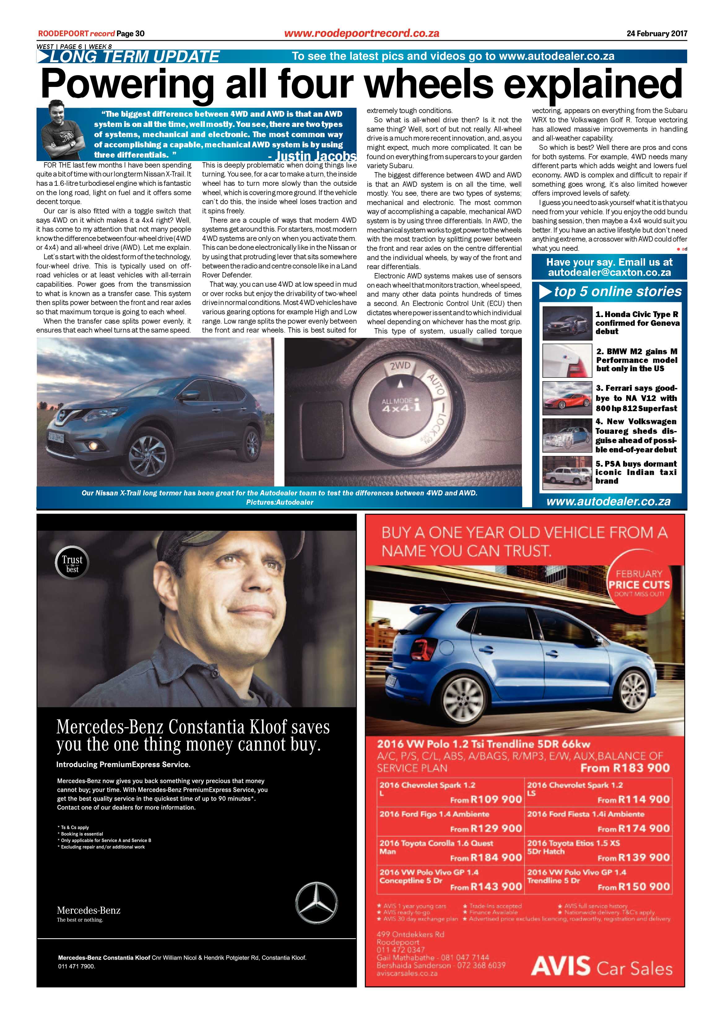 Roodepoort Record 24 February 2017 page 30