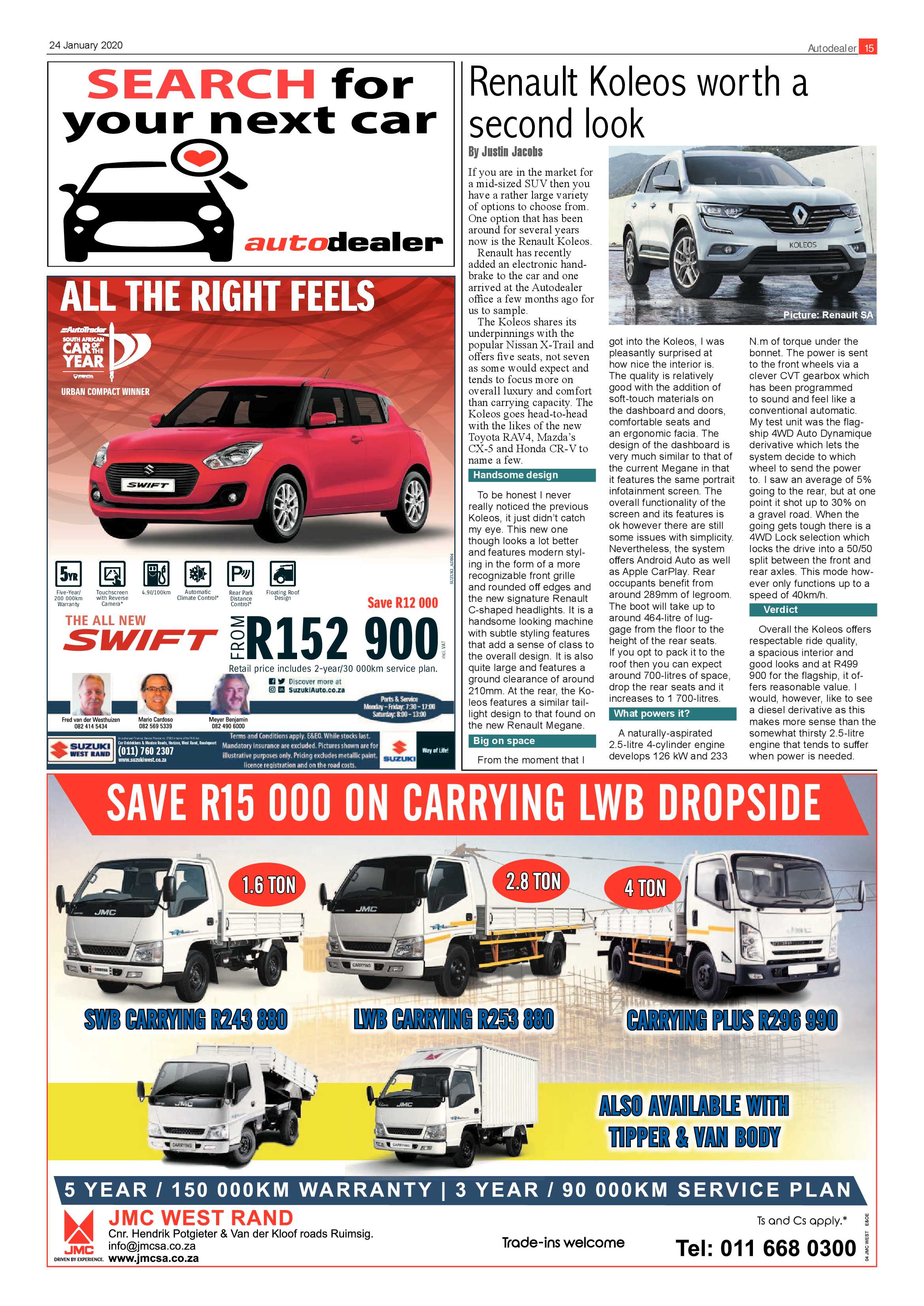 Roodepoort Record 24 January 2020 page 15
